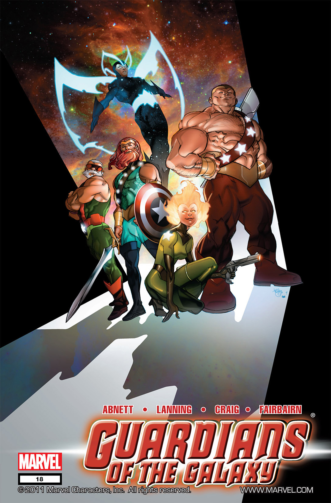 Read online Guardians of the Galaxy (2008) comic -  Issue #18 - 1