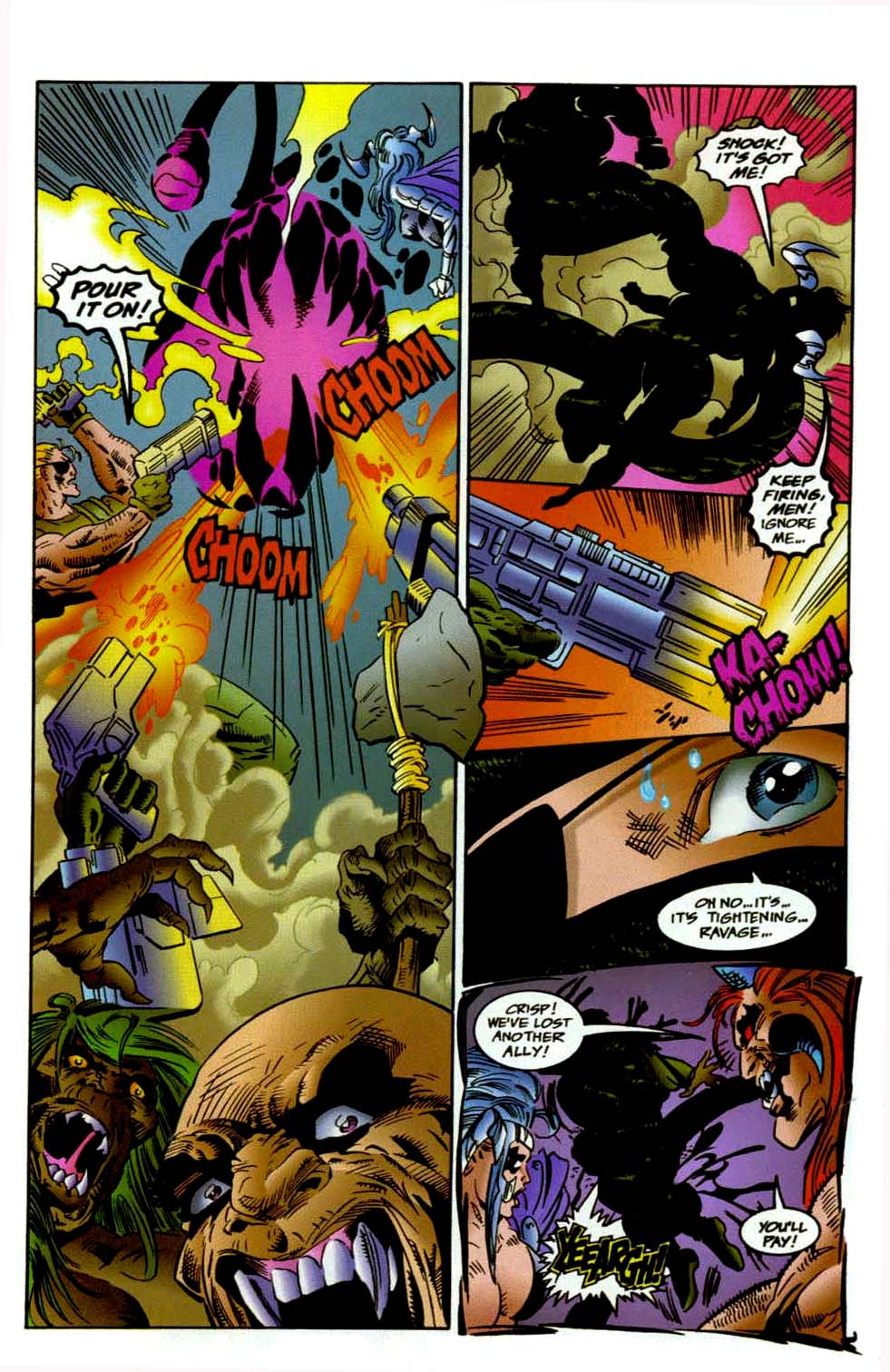 Ravage 2099 Issue 33 Read Ravage 2099 Issue 33 comic online in high