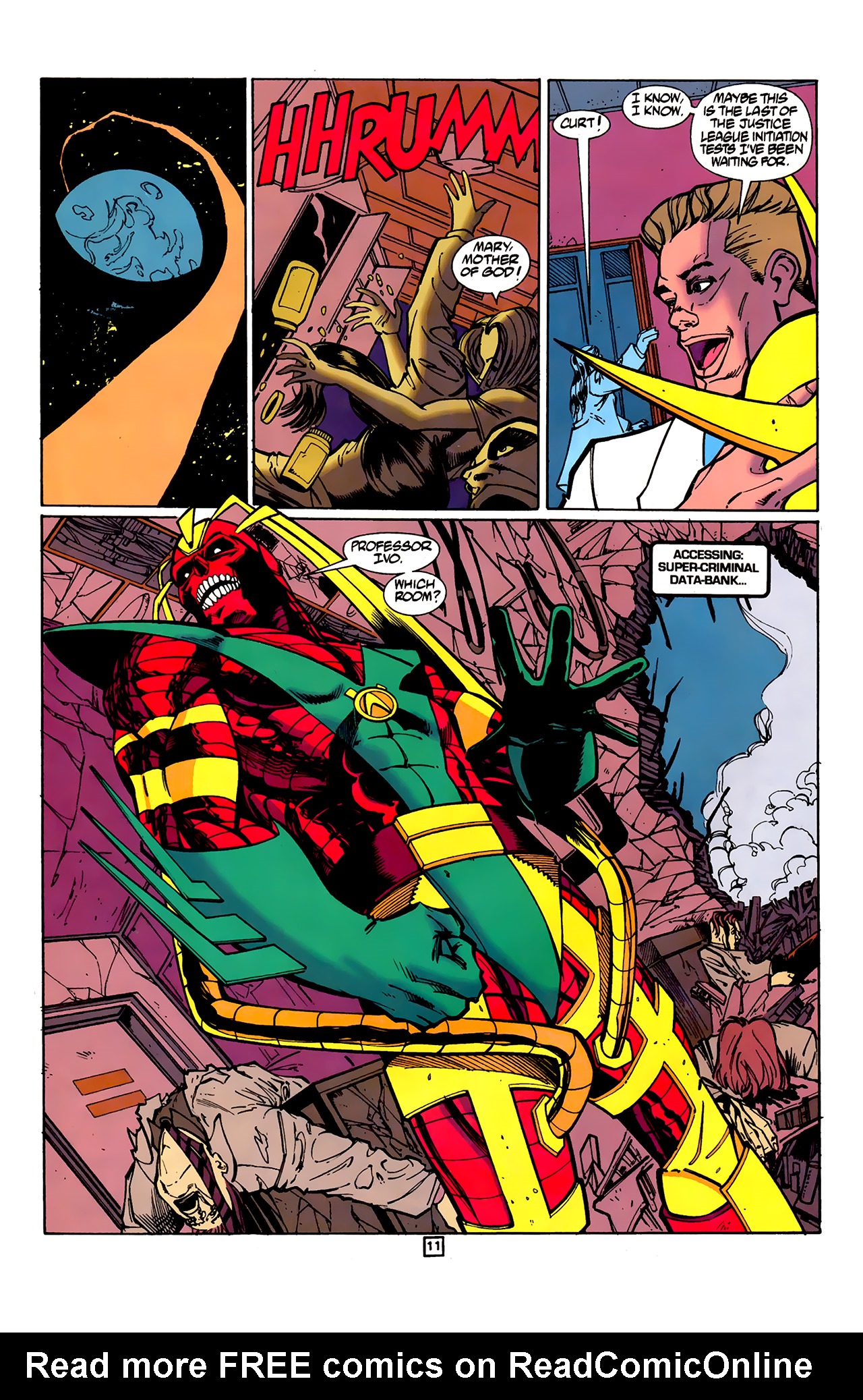 Read online Aztek: The Ultimate Man comic -  Issue #10 - 12