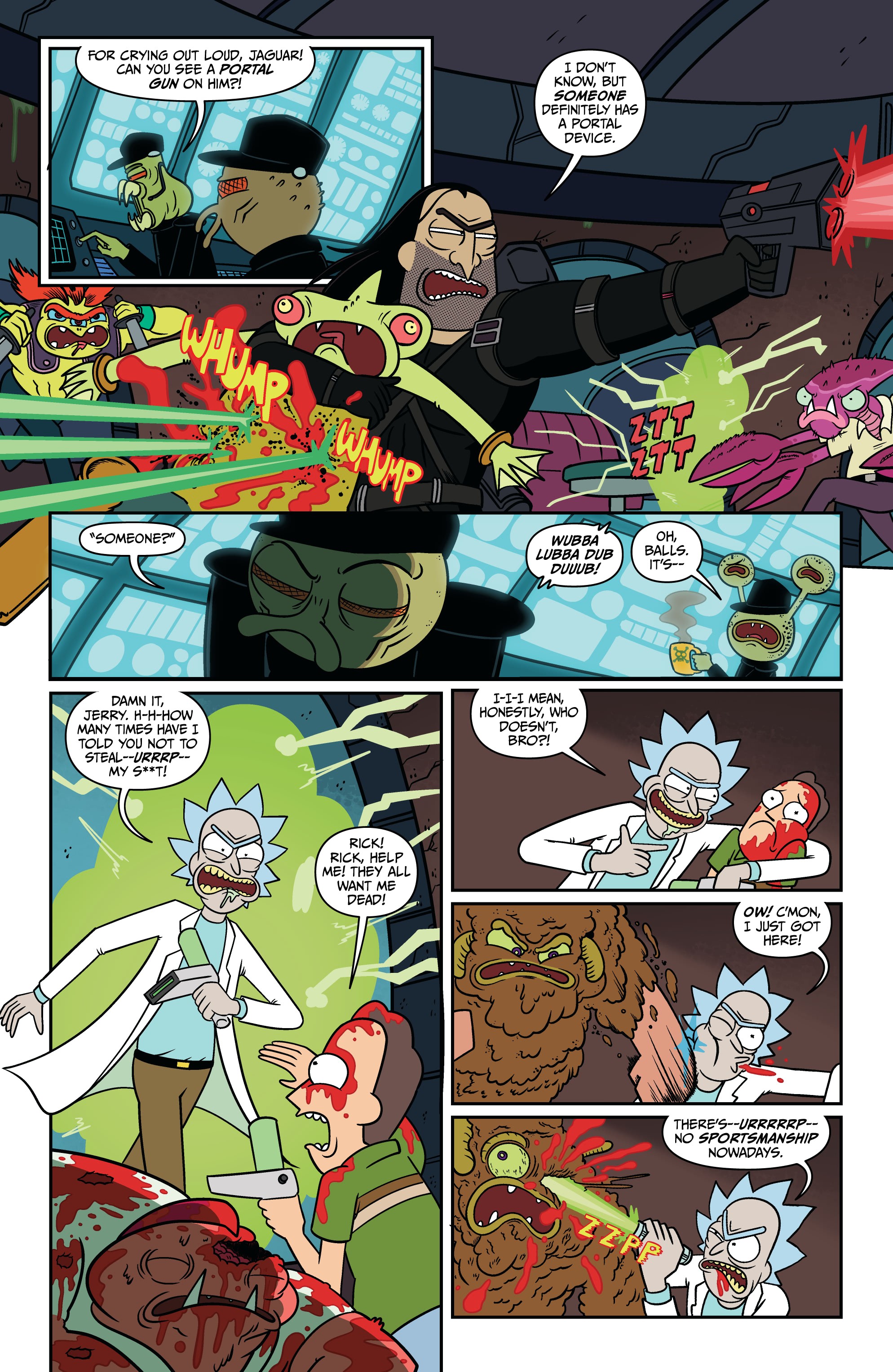 Read online Rick and Morty Presents: Jaguar comic -  Issue # Full - 11