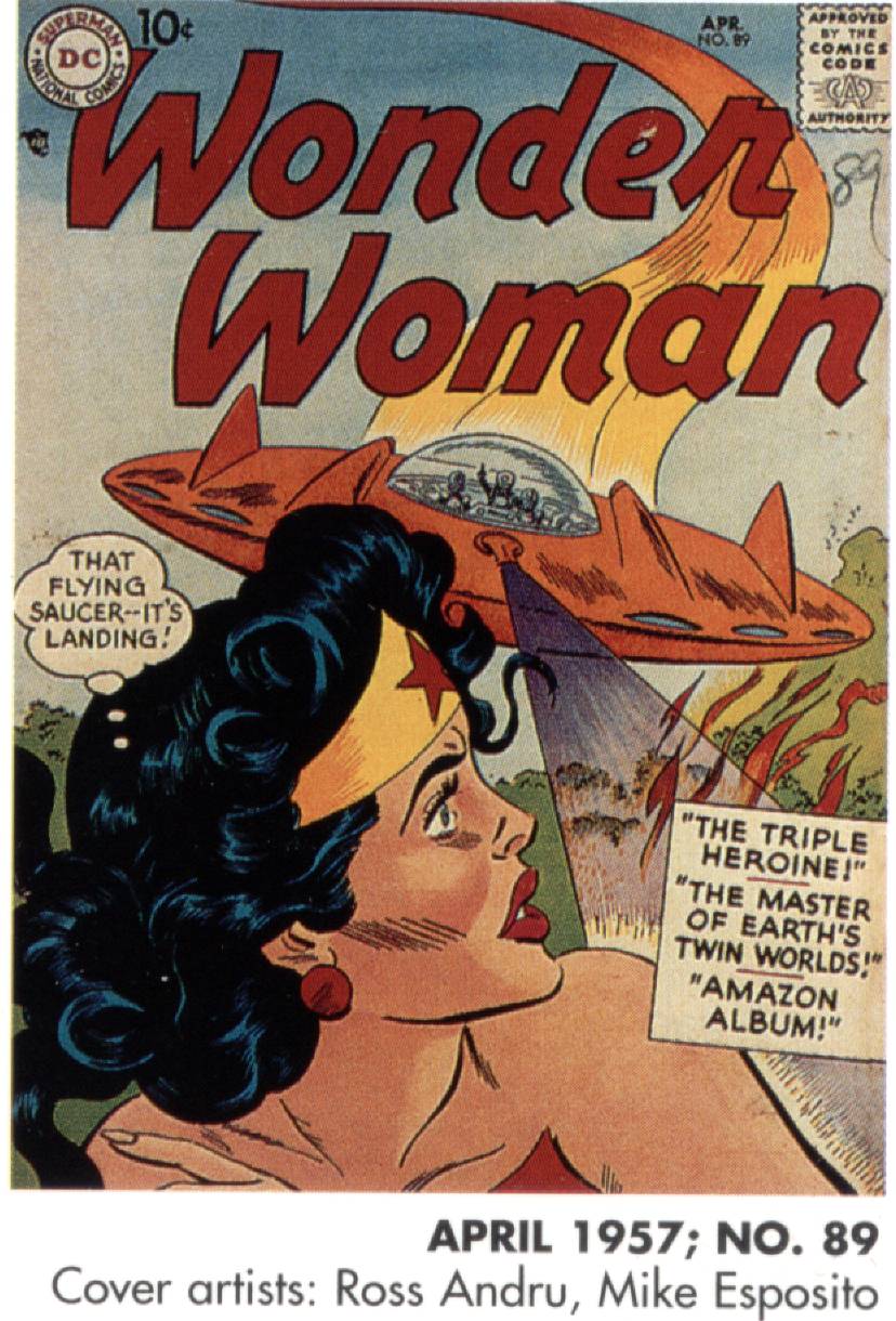 Read online Wonder Woman (1942) comic -  Issue #89 - 1