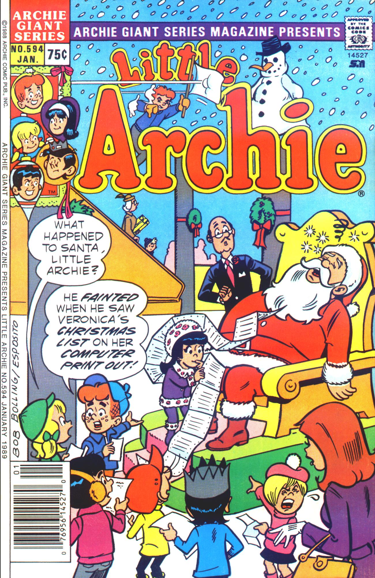Read online Archie Giant Series Magazine comic -  Issue #594 - 1