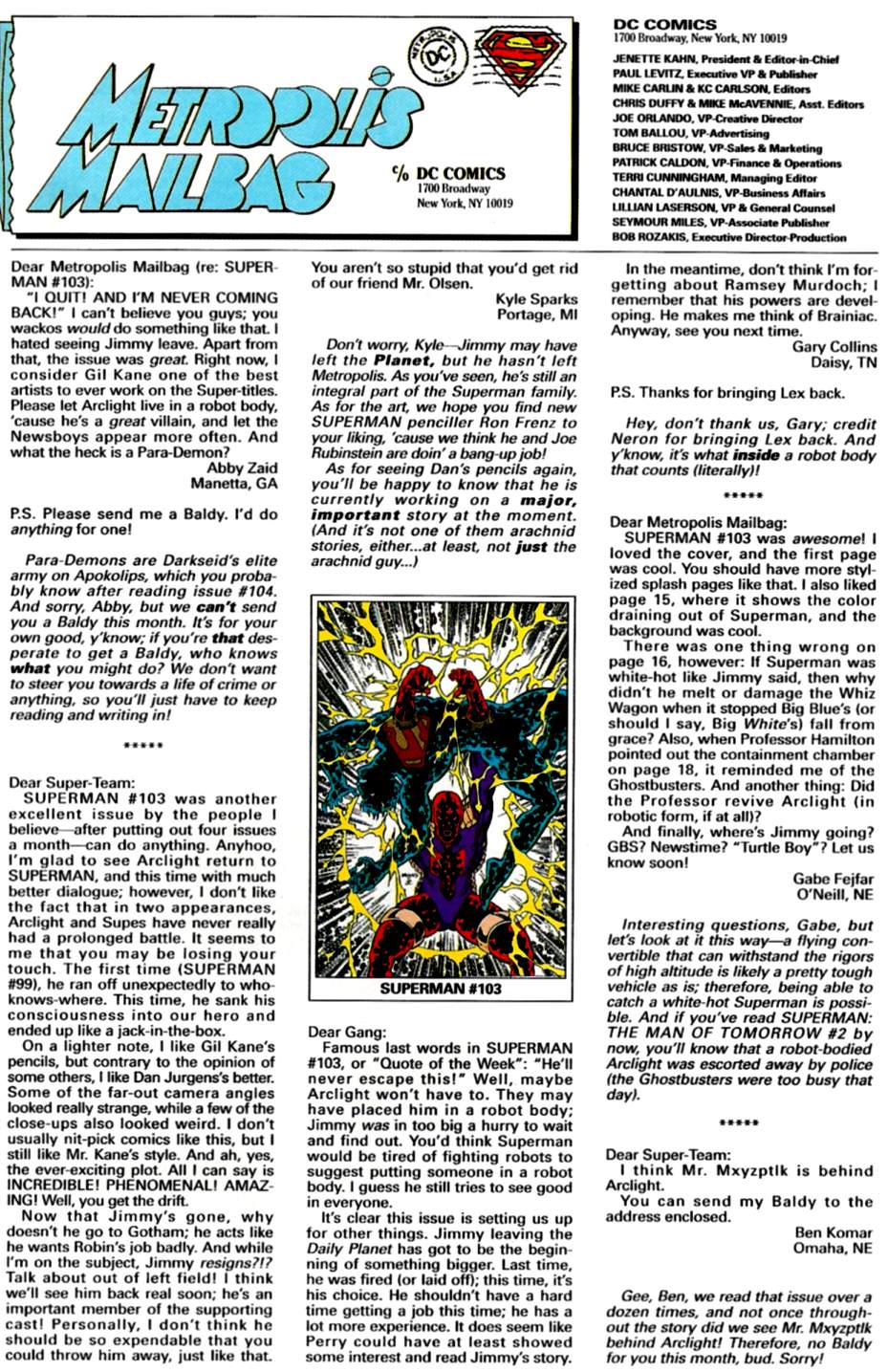 Read online Superman (1987) comic -  Issue #107 - 24
