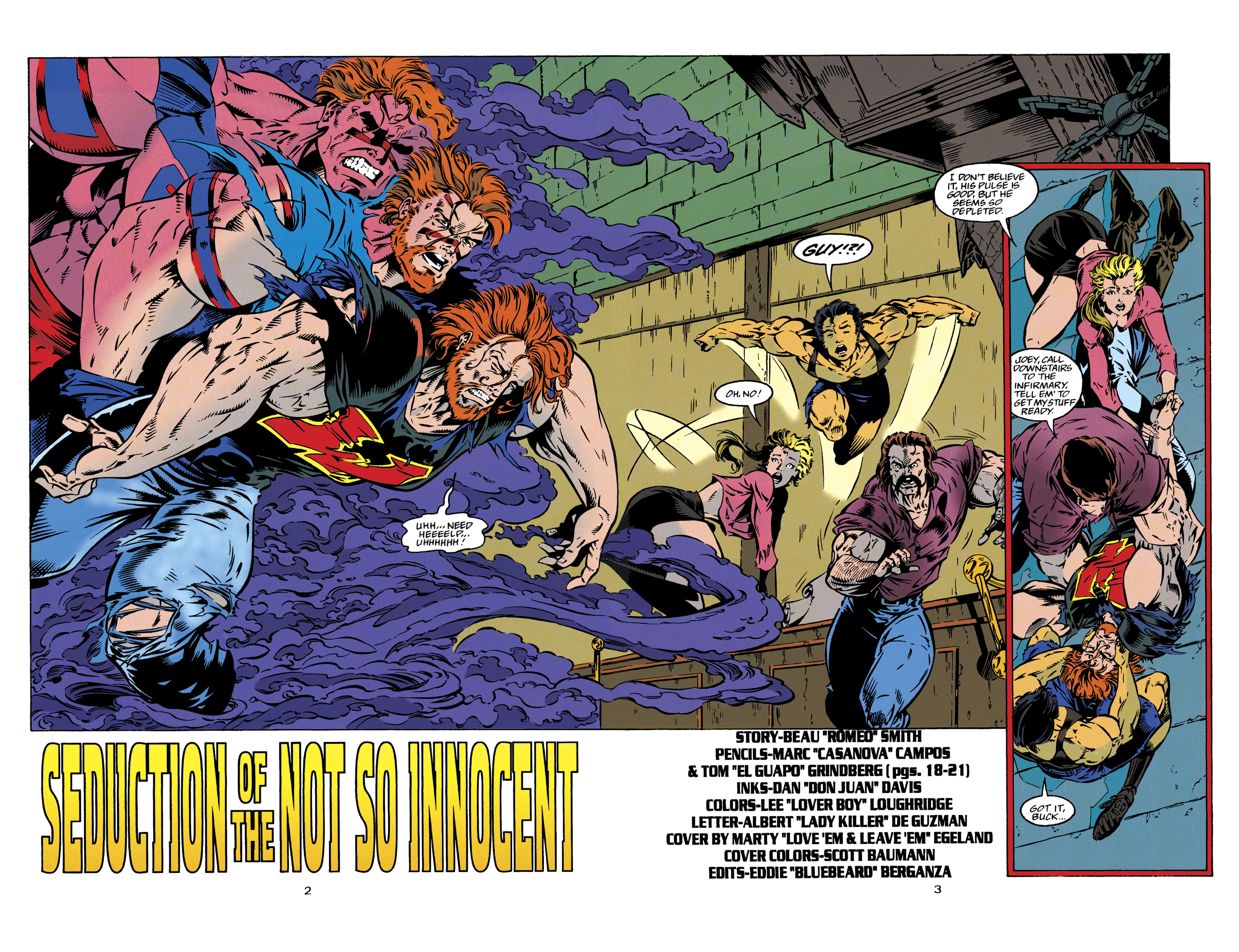 Read online Guy Gardner: Warrior comic -  Issue #38 - 3
