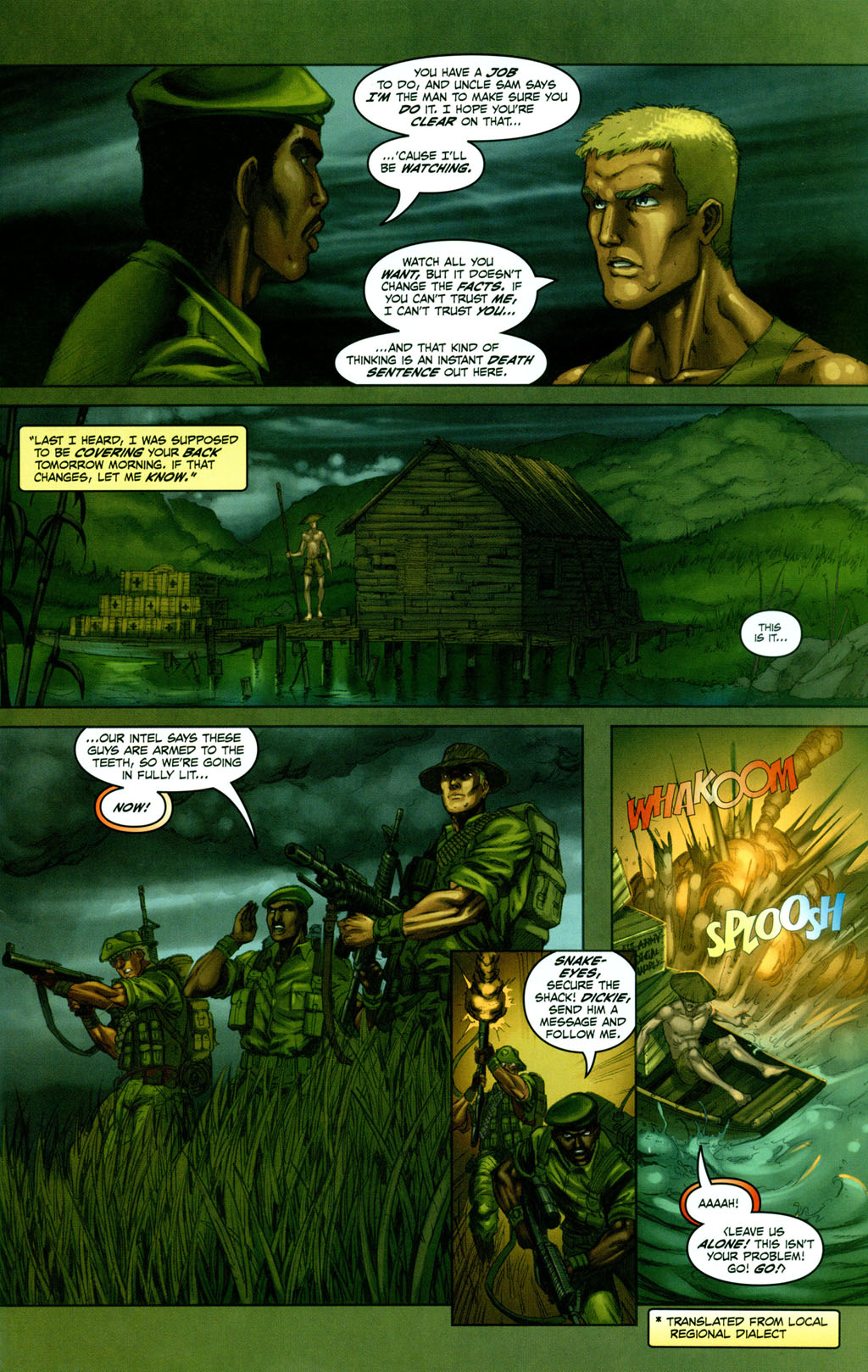 Read online Snake Eyes: Declassified comic -  Issue #1 - 11