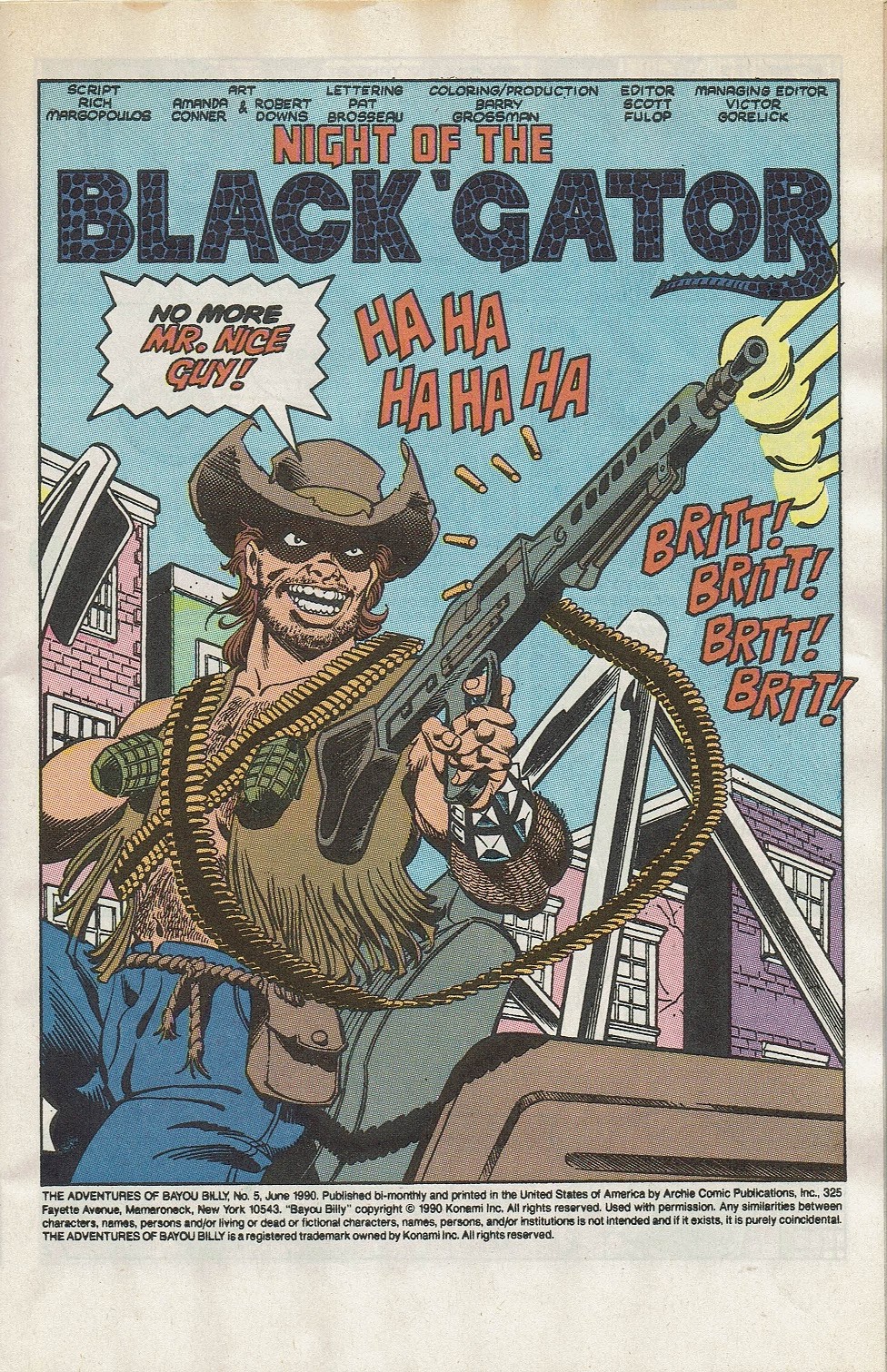 Read online The Adventures of Bayou Billy comic -  Issue #5 - 3