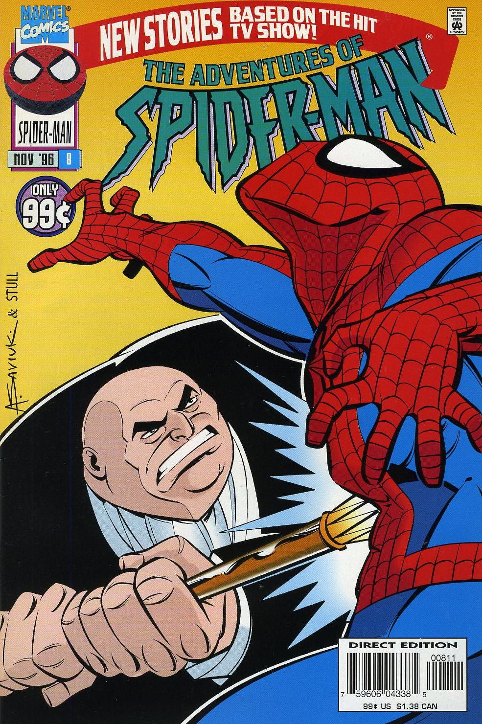 Read online The Adventures of Spider-Man comic -  Issue #8 - 1