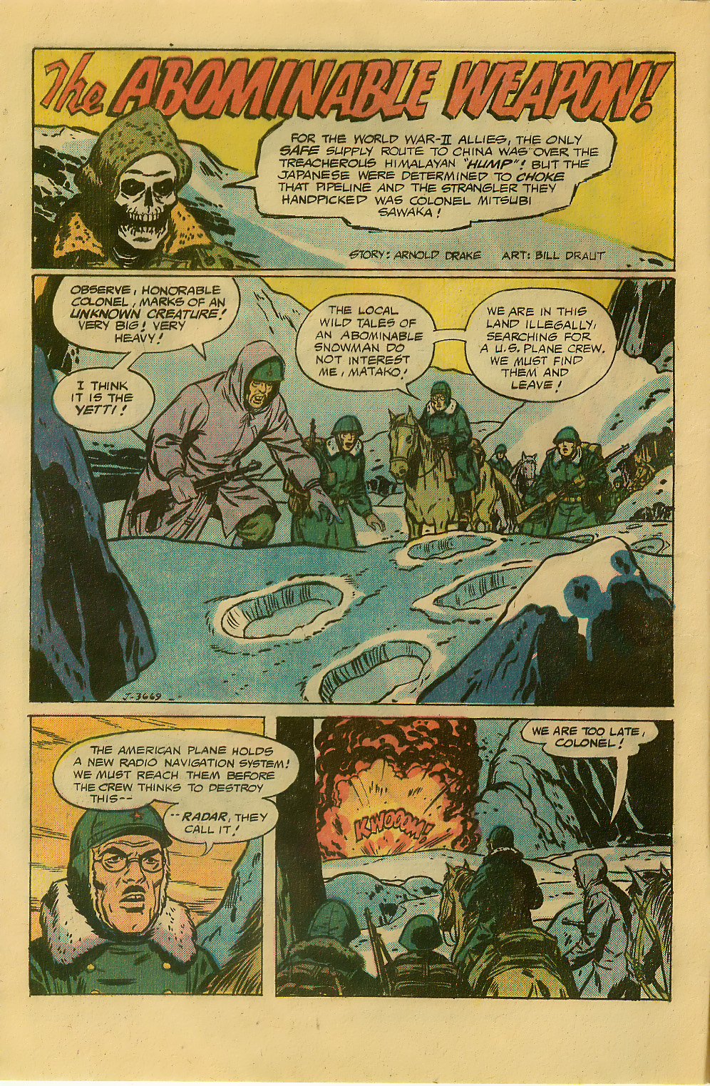 Read online Weird War Tales (1971) comic -  Issue #55 - 4