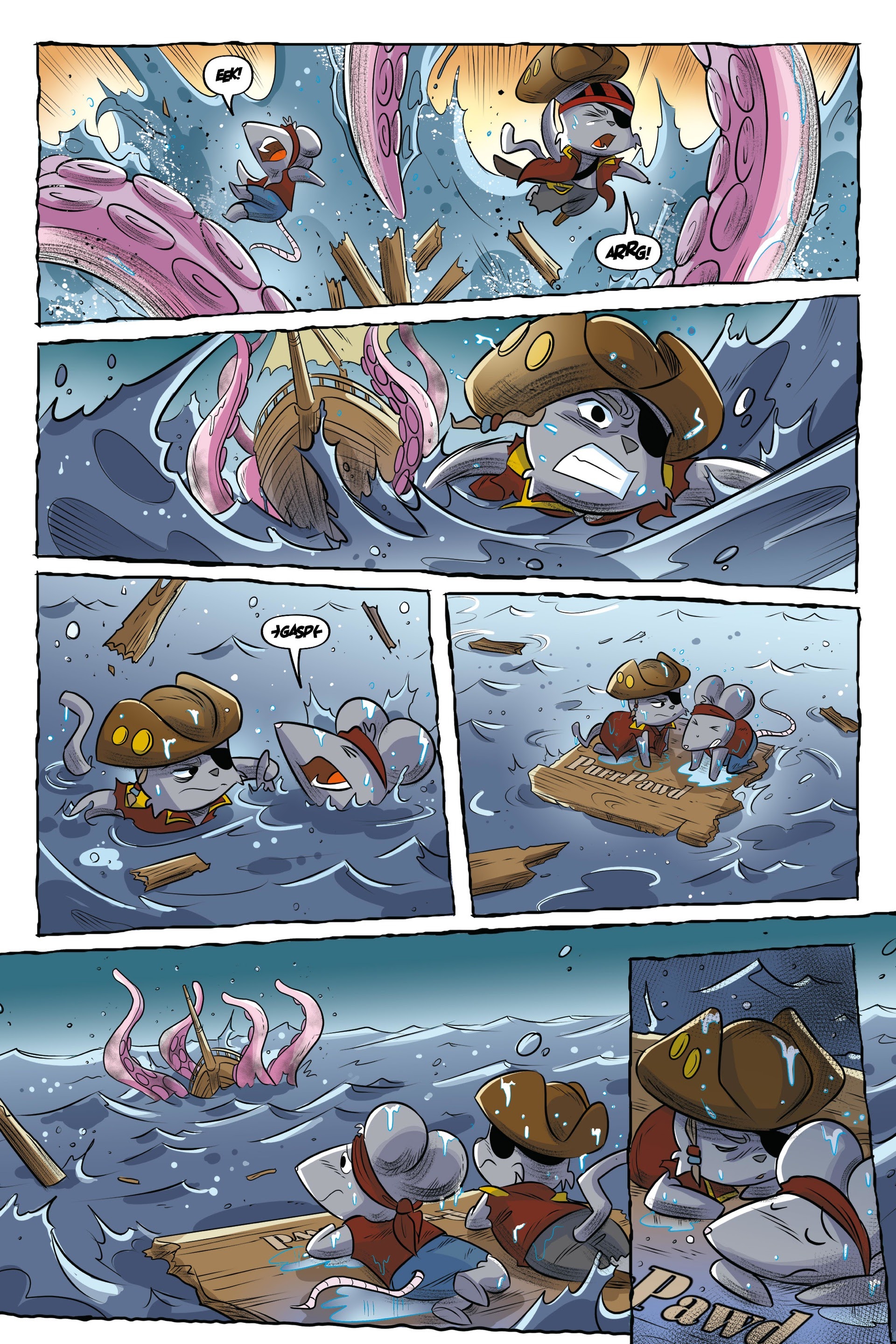 Read online Tentacle Kitty: Tales Around the Teacup comic -  Issue # TPB - 86