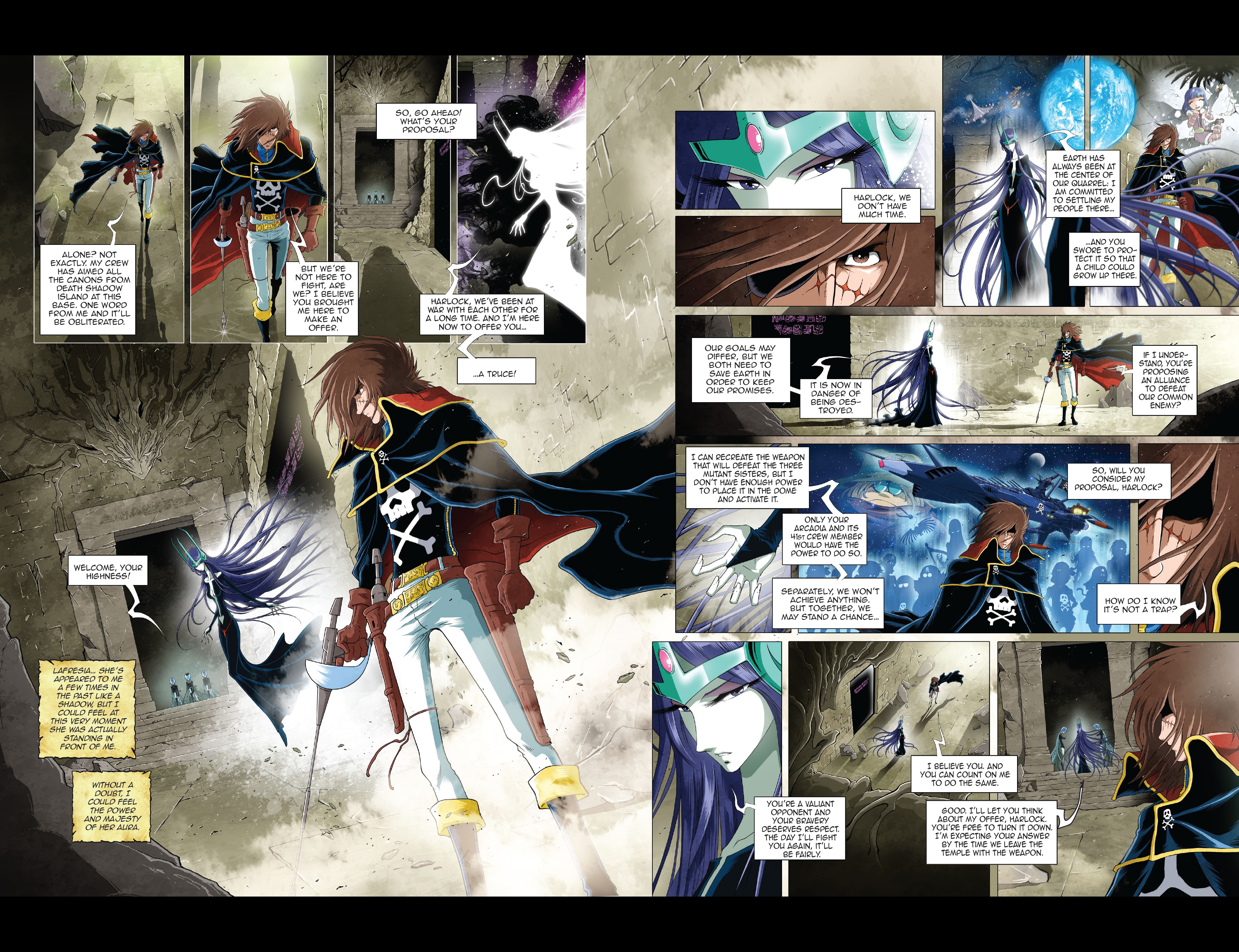Read online Space Pirate Captain Harlock comic -  Issue #5 - 19