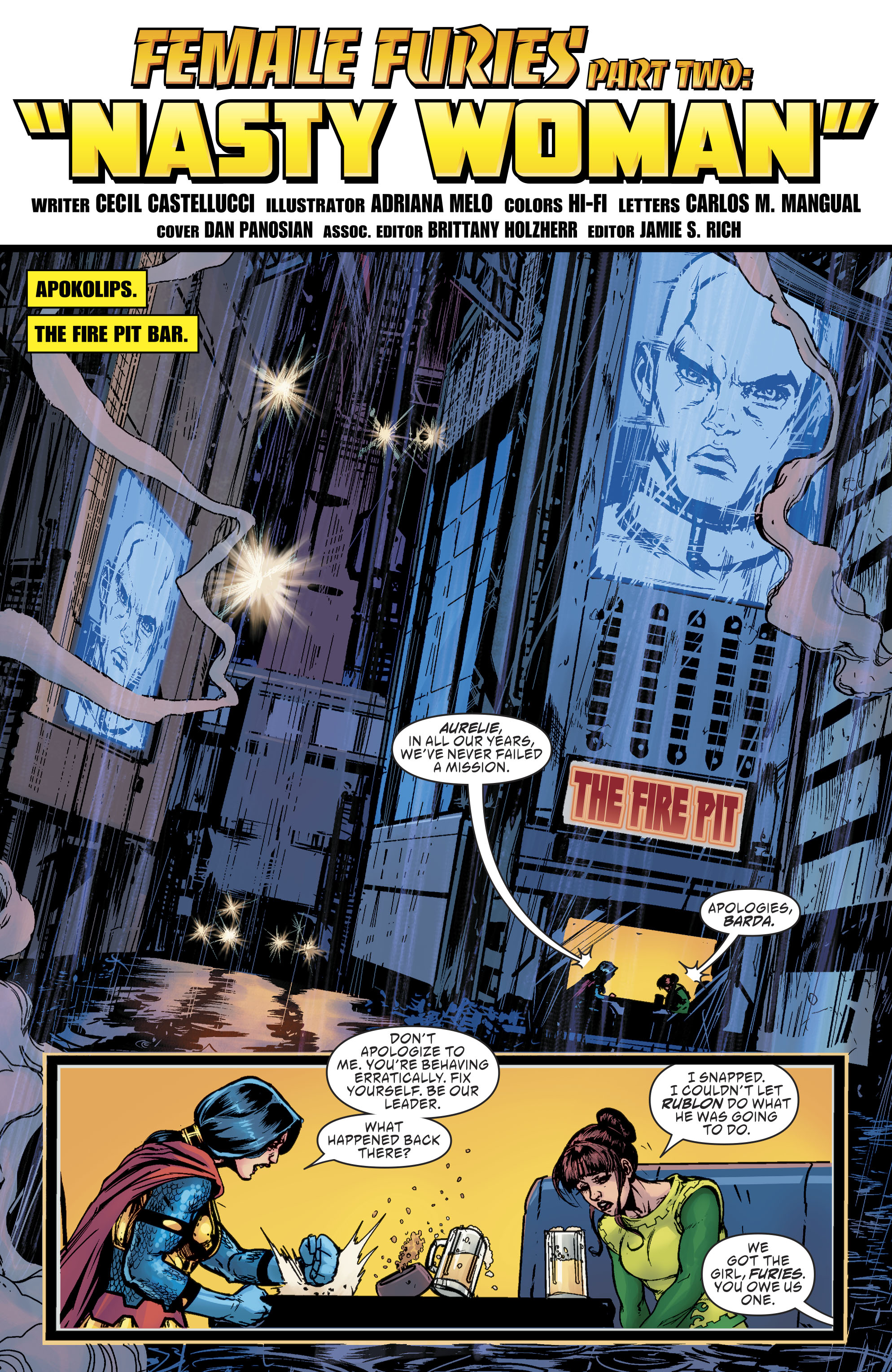 Read online Female Furies comic -  Issue #2 - 3