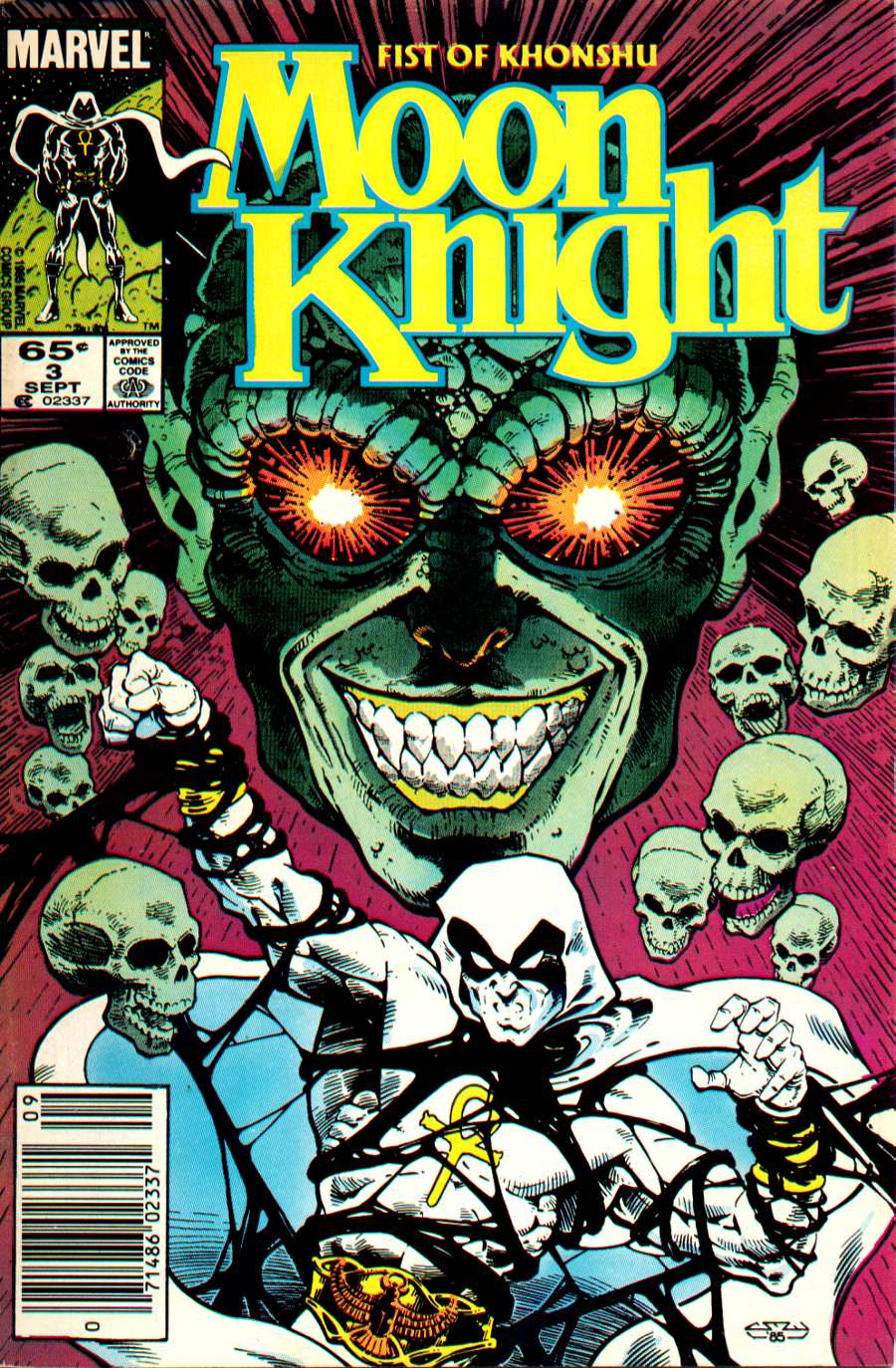 Read online Moon Knight (1985) comic -  Issue #3 - 1