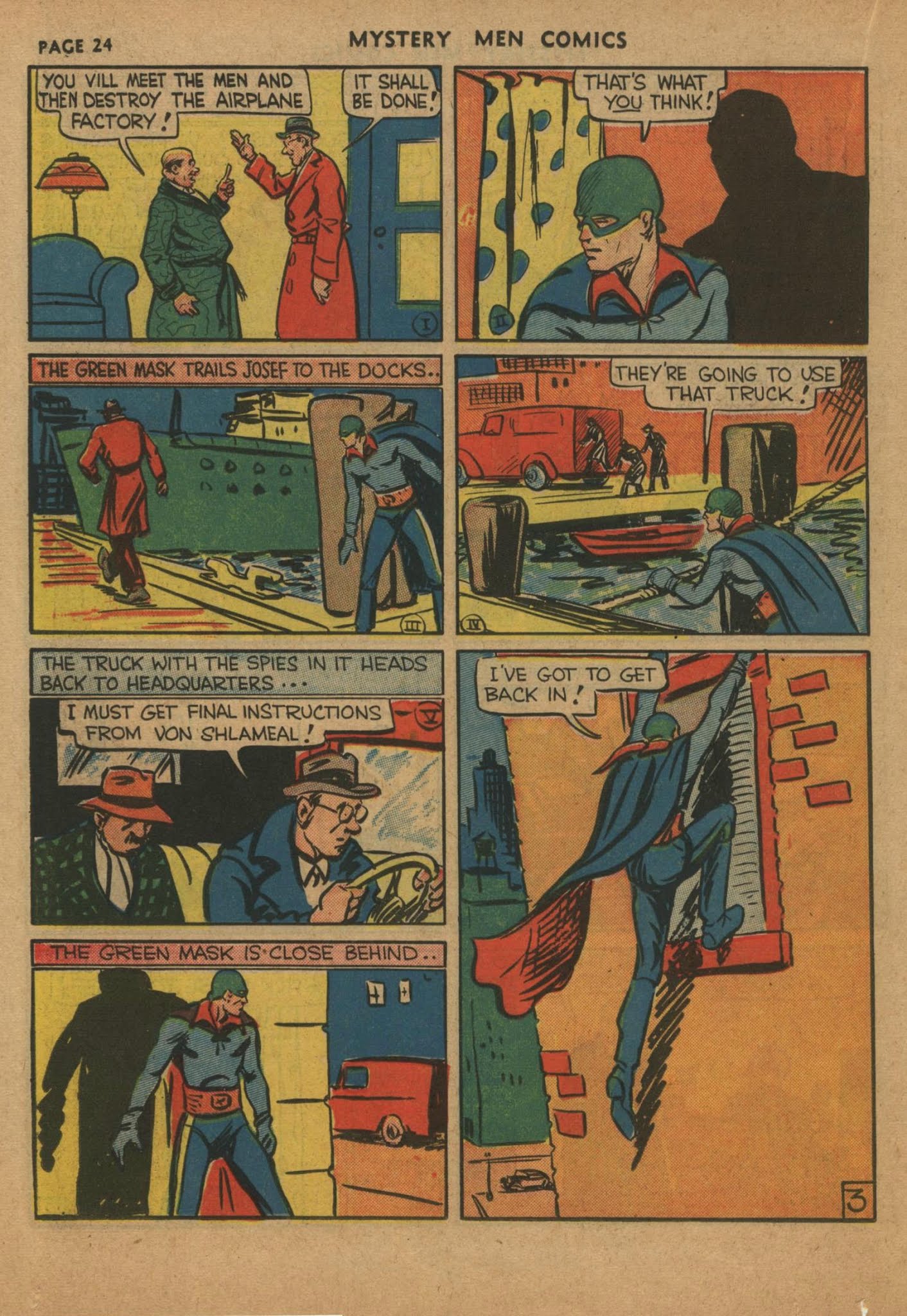 Read online Mystery Men Comics comic -  Issue #9 - 26
