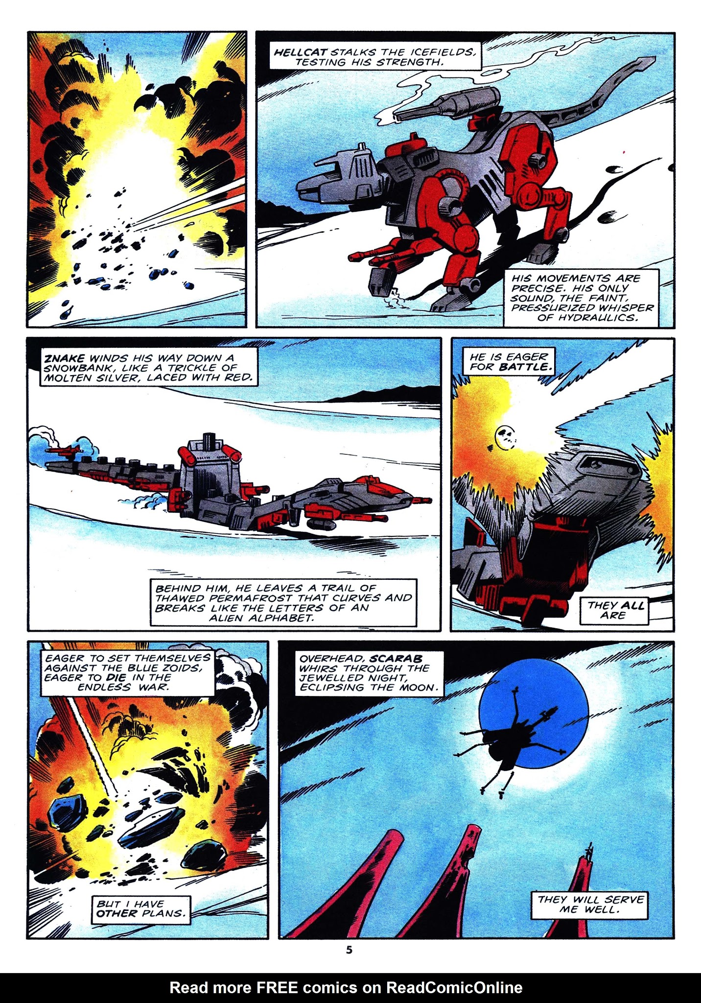 Read online Spider-Man and Zoids comic -  Issue #49 - 5