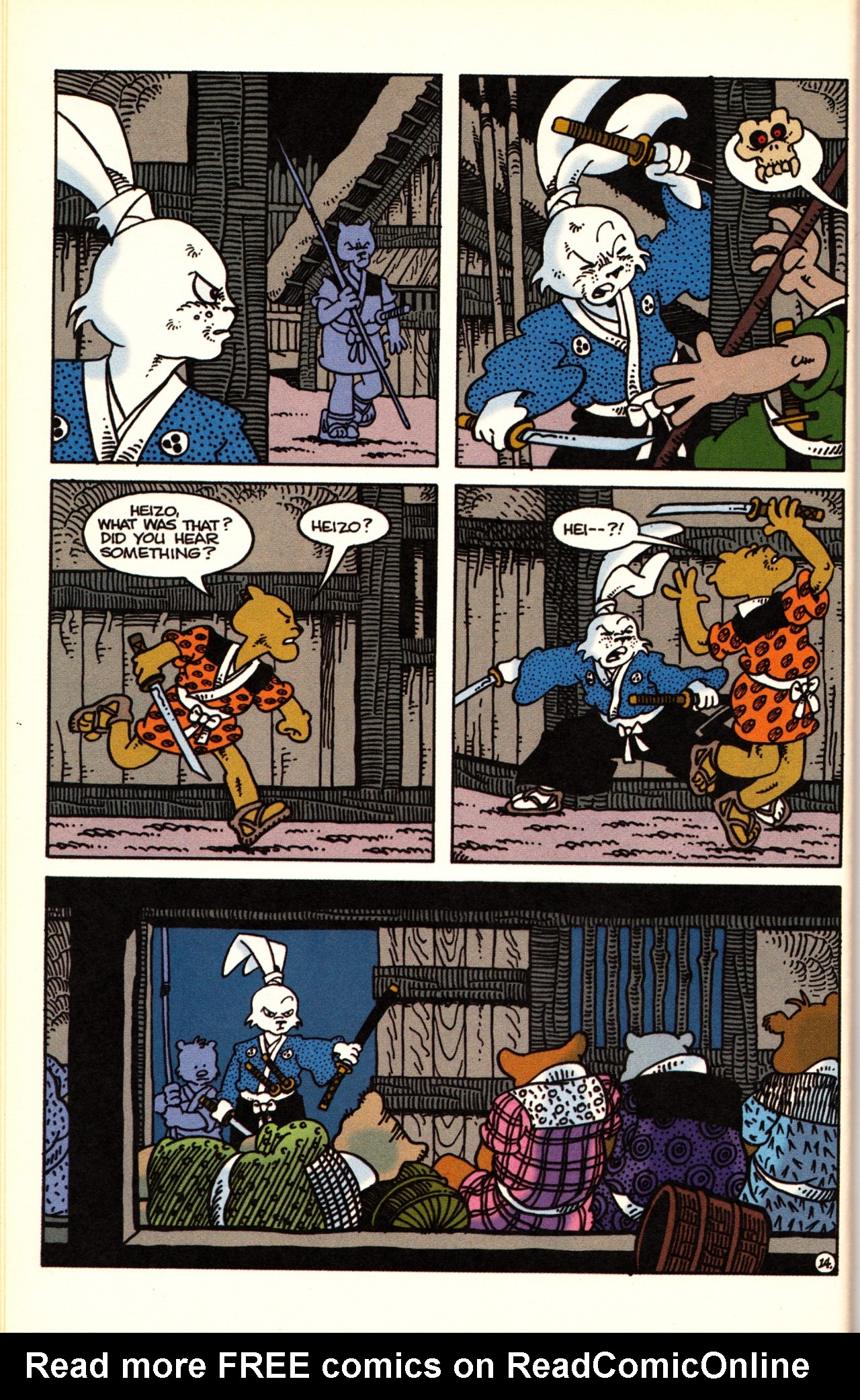 Read online Usagi Yojimbo (1993) comic -  Issue #10 - 16