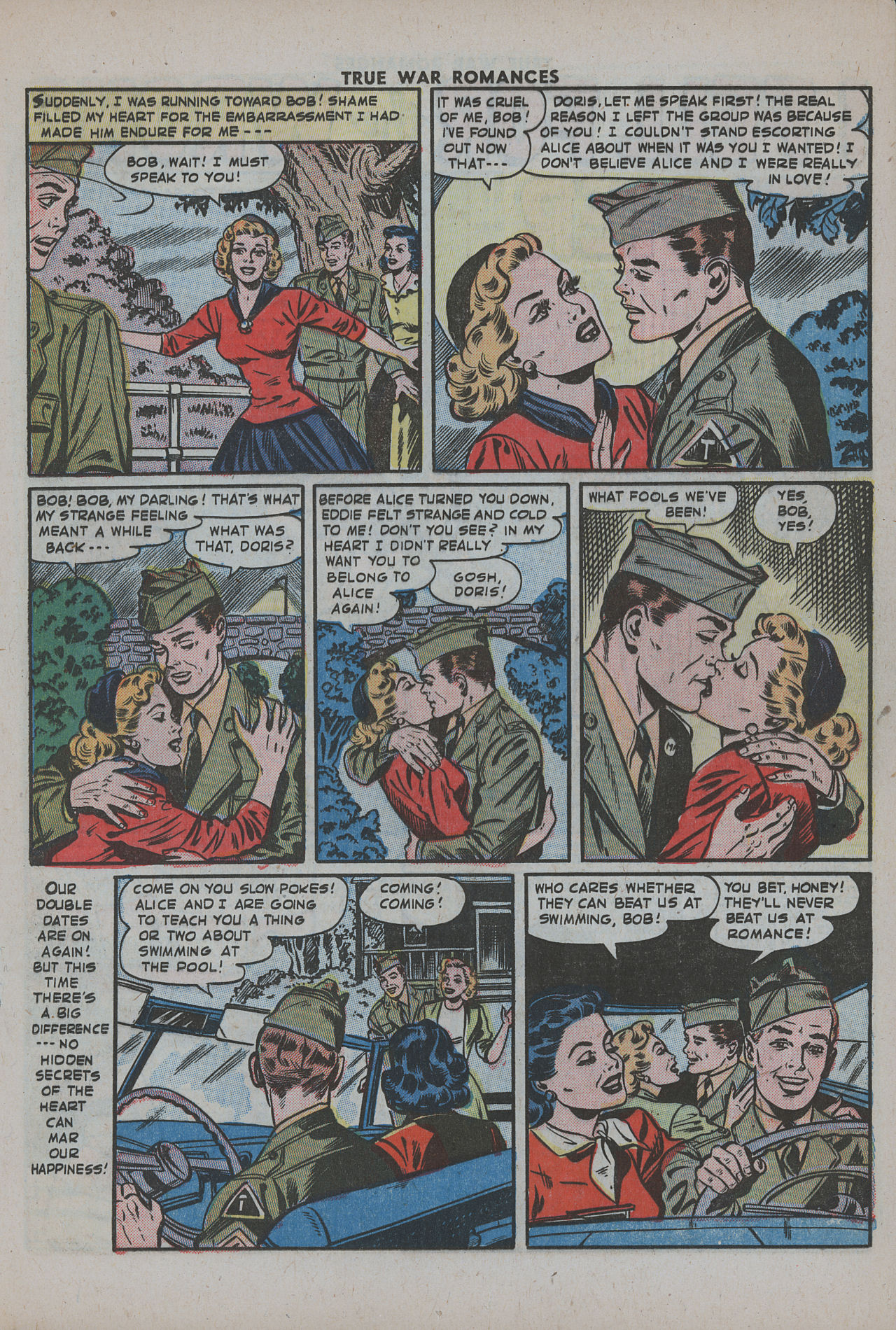 Read online True War Romances comic -  Issue #15 - 17