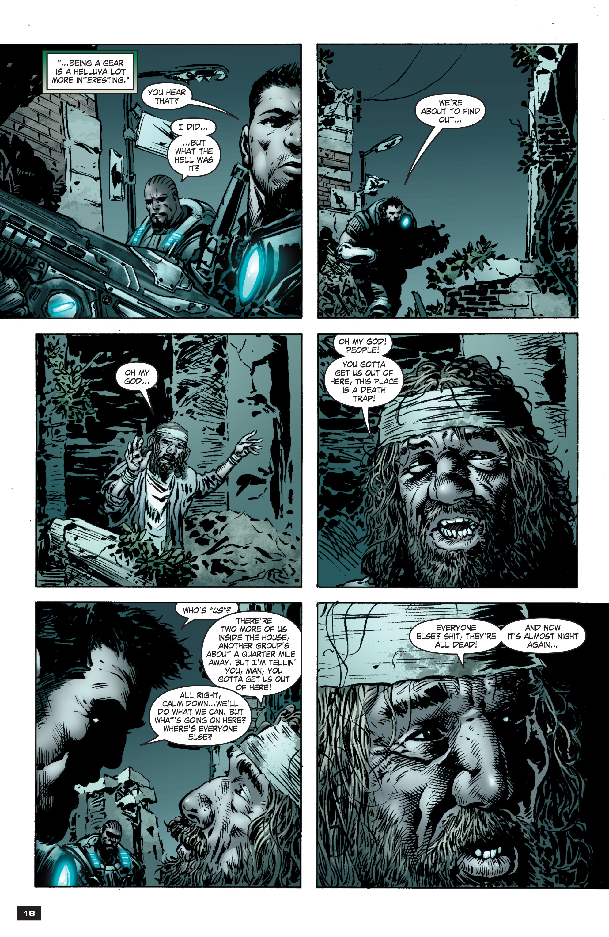Read online Gears Of War comic -  Issue #4 - 20