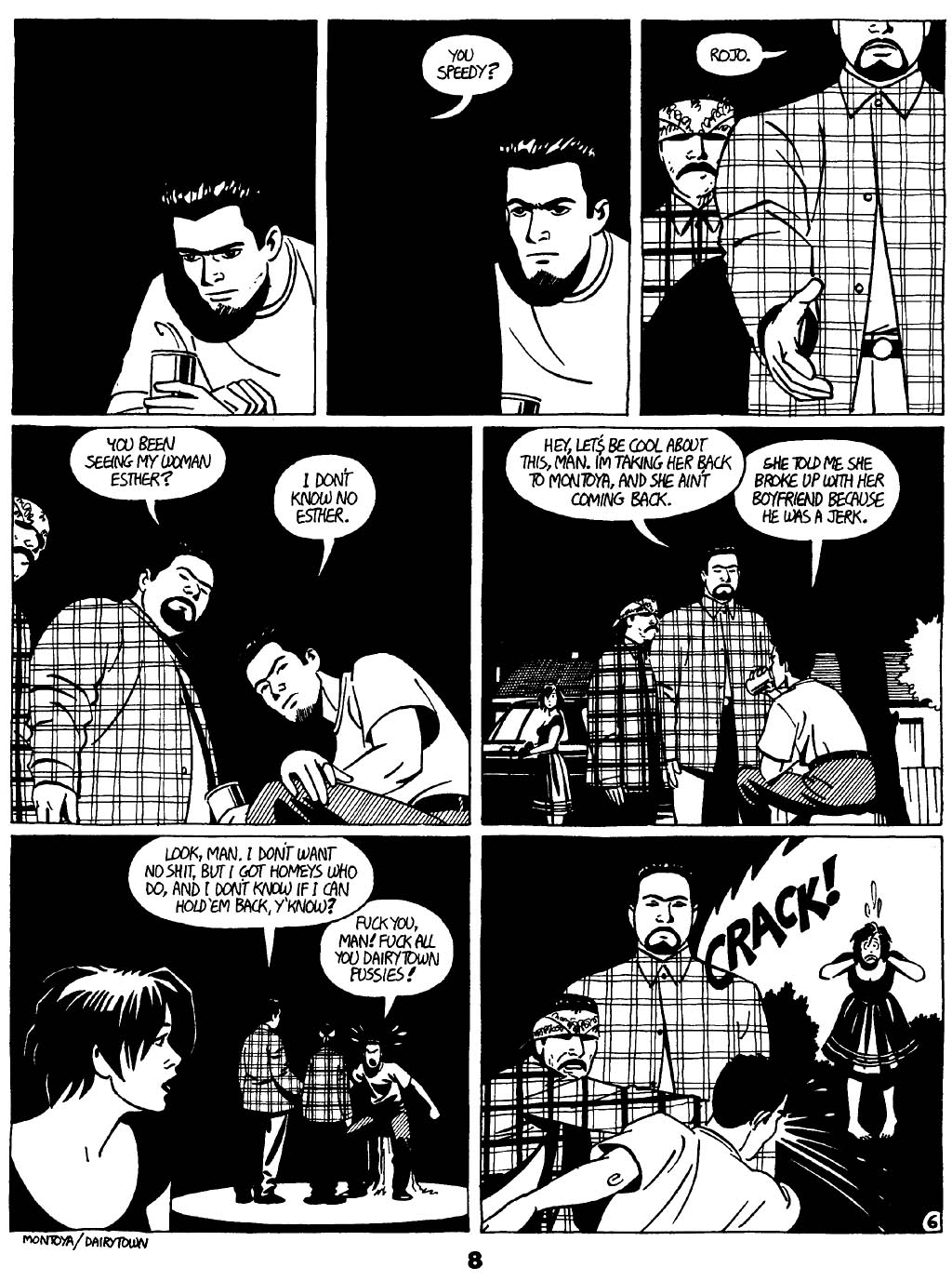 Read online Love and Rockets (1982) comic -  Issue #22 - 10