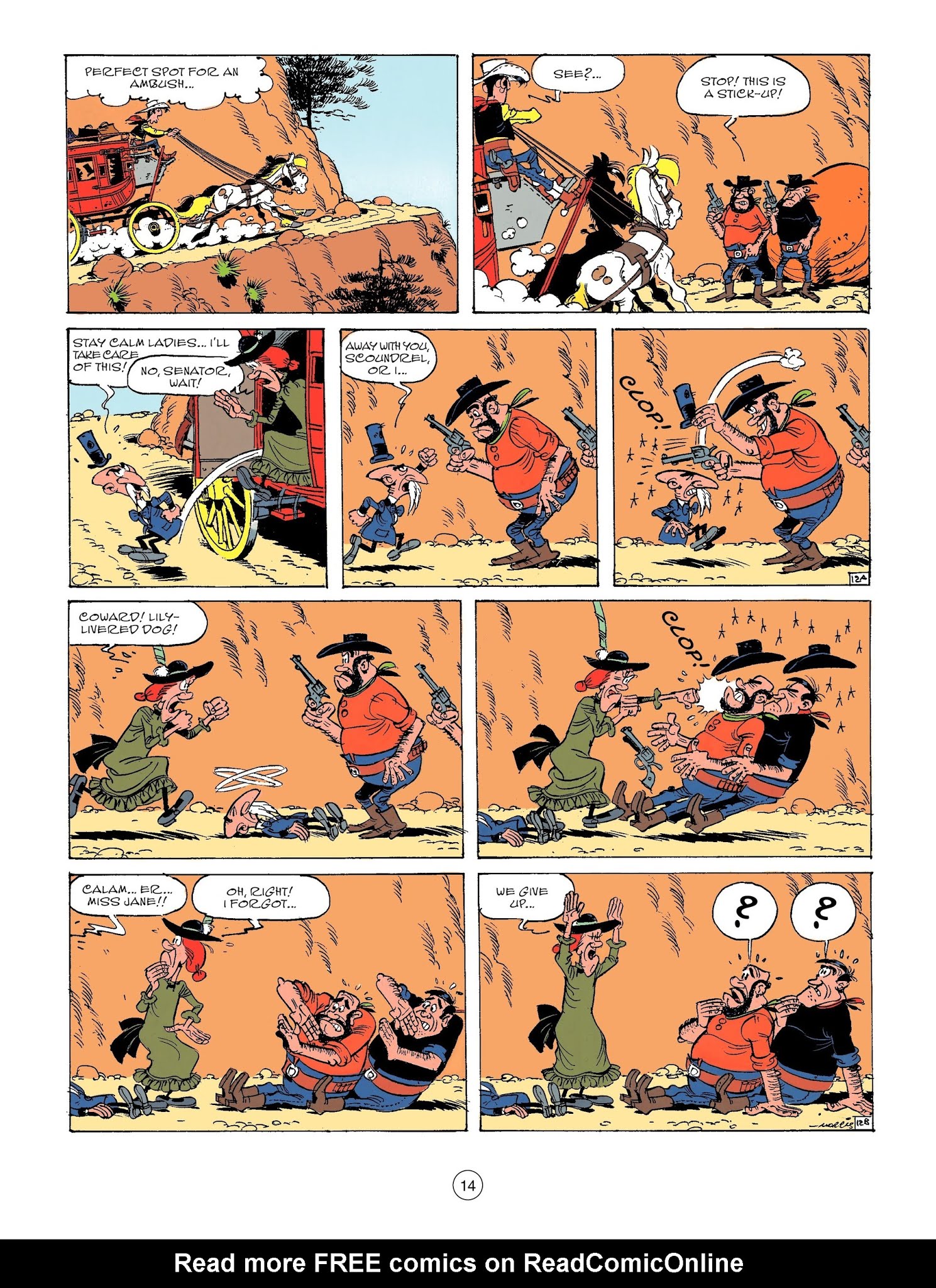 Read online A Lucky Luke Adventure comic -  Issue #65 - 16