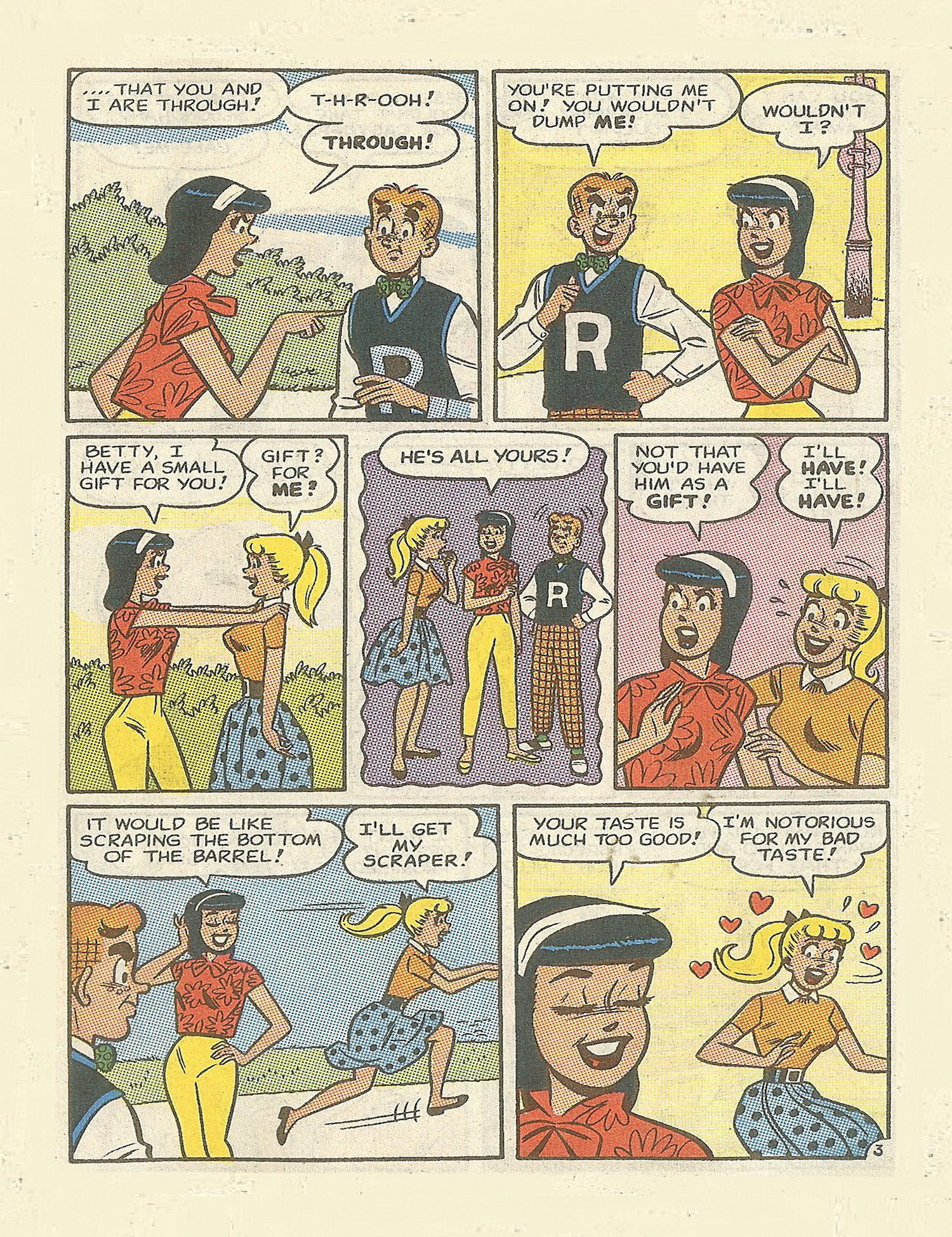 Read online Betty and Veronica Digest Magazine comic -  Issue #55 - 91