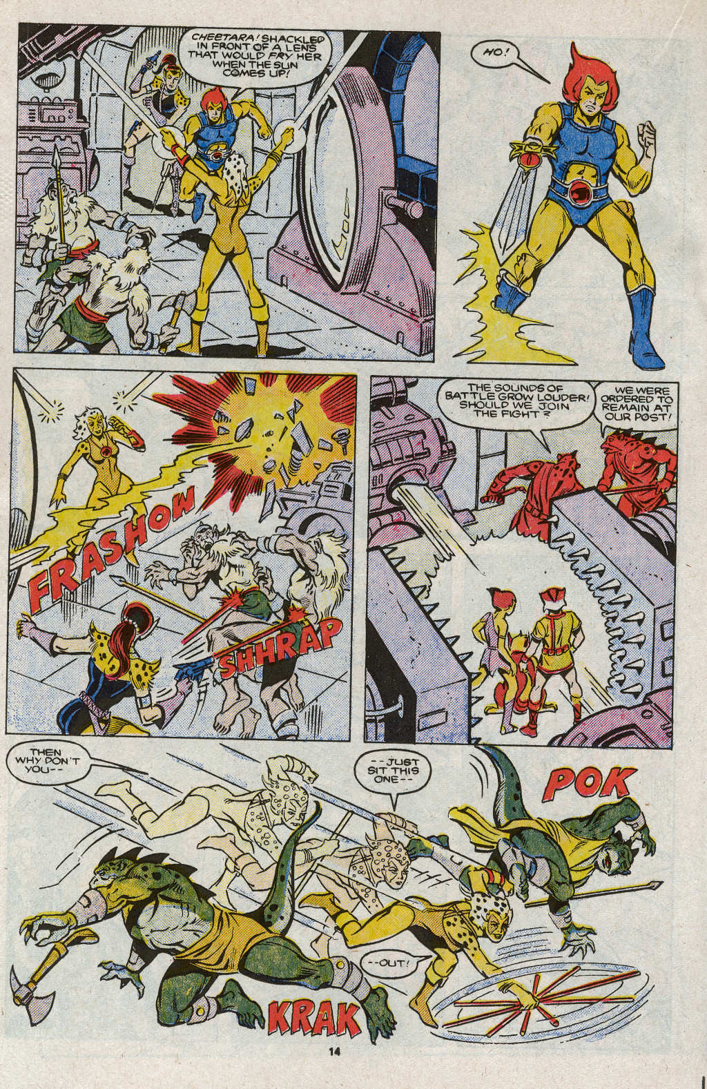 Read online ThunderCats (1985) comic -  Issue #5 - 20