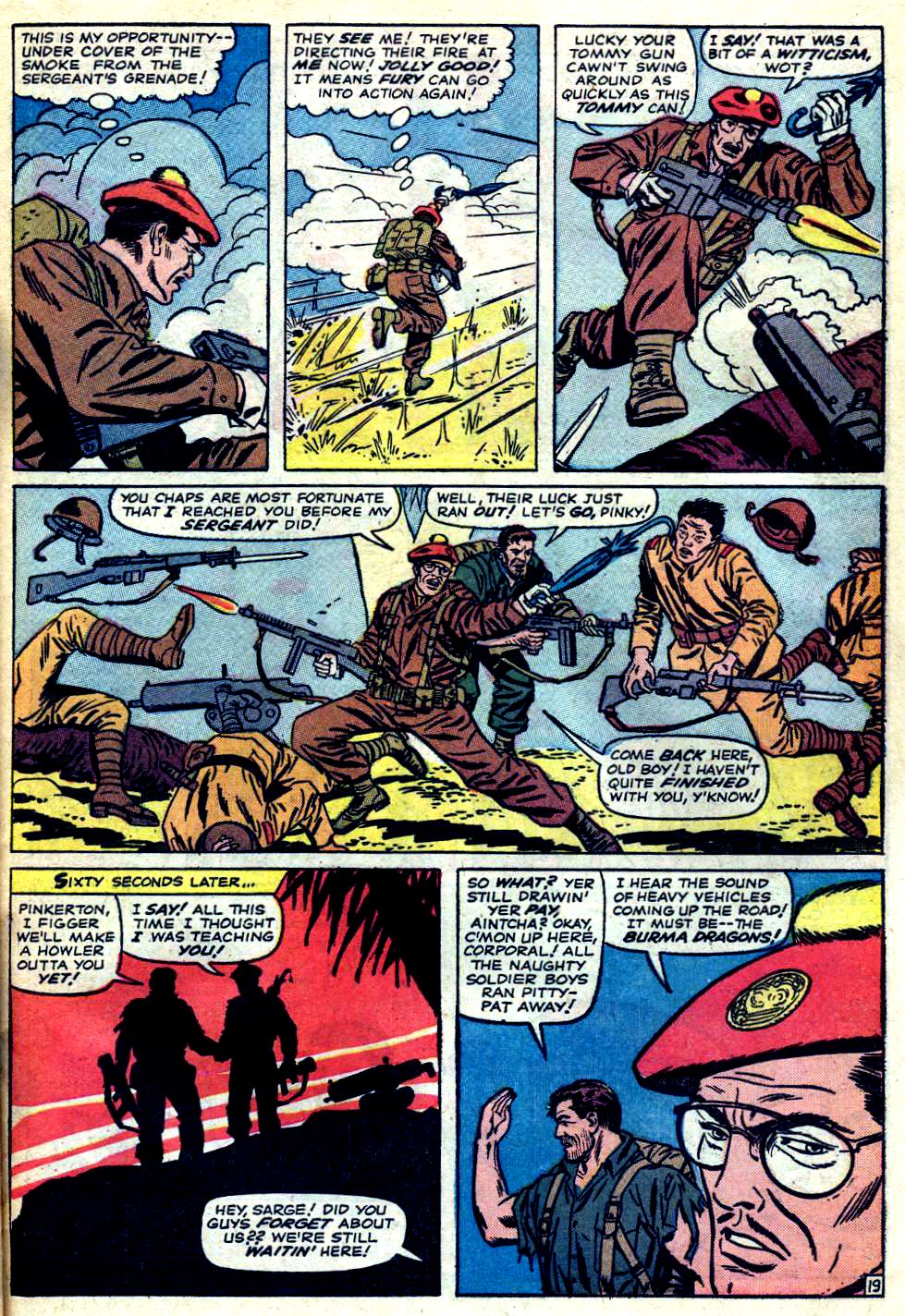 Read online Sgt. Fury comic -  Issue #23 - 27