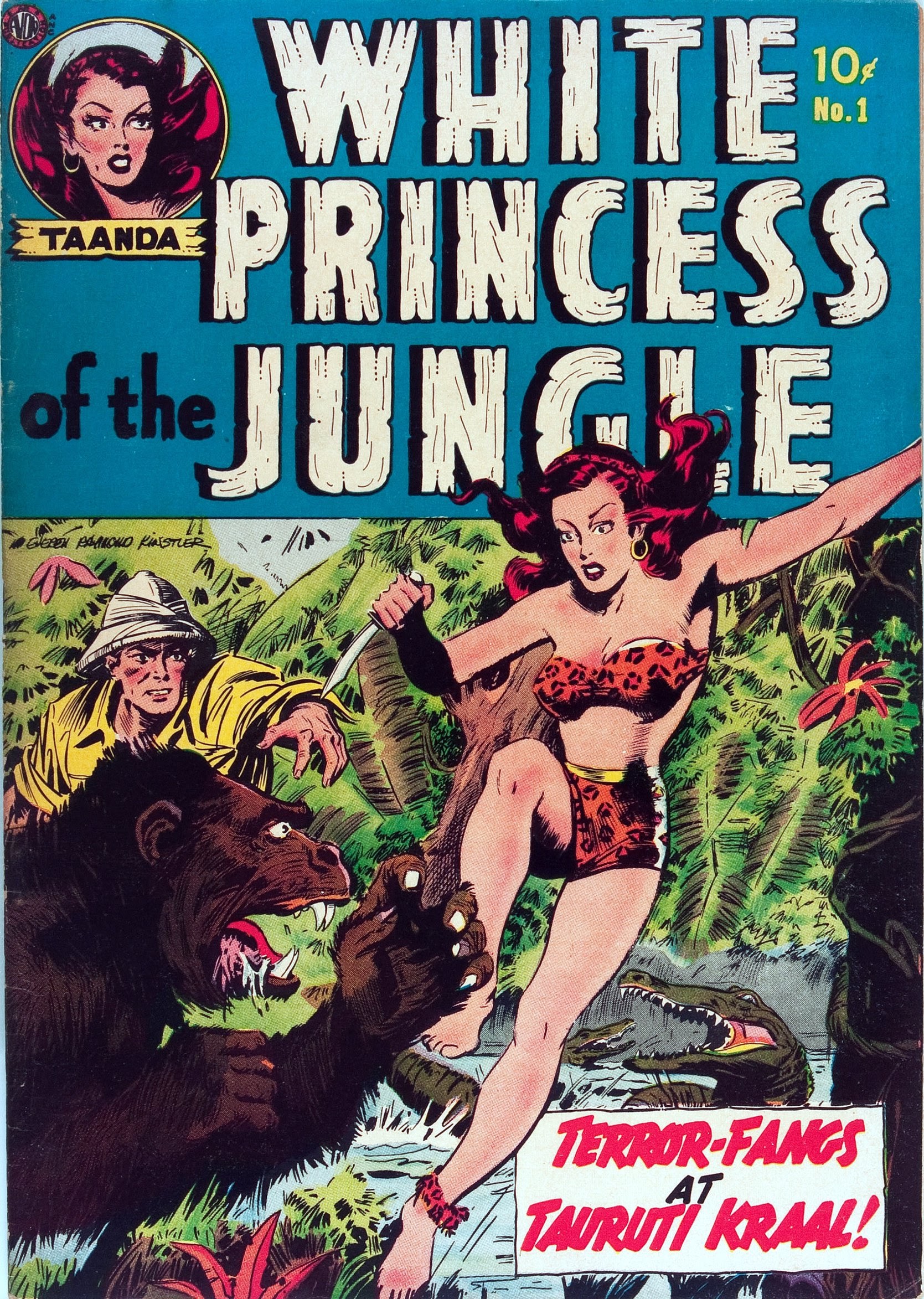 Read online Taanda White Princess of the Jungle comic -  Issue #1 - 1