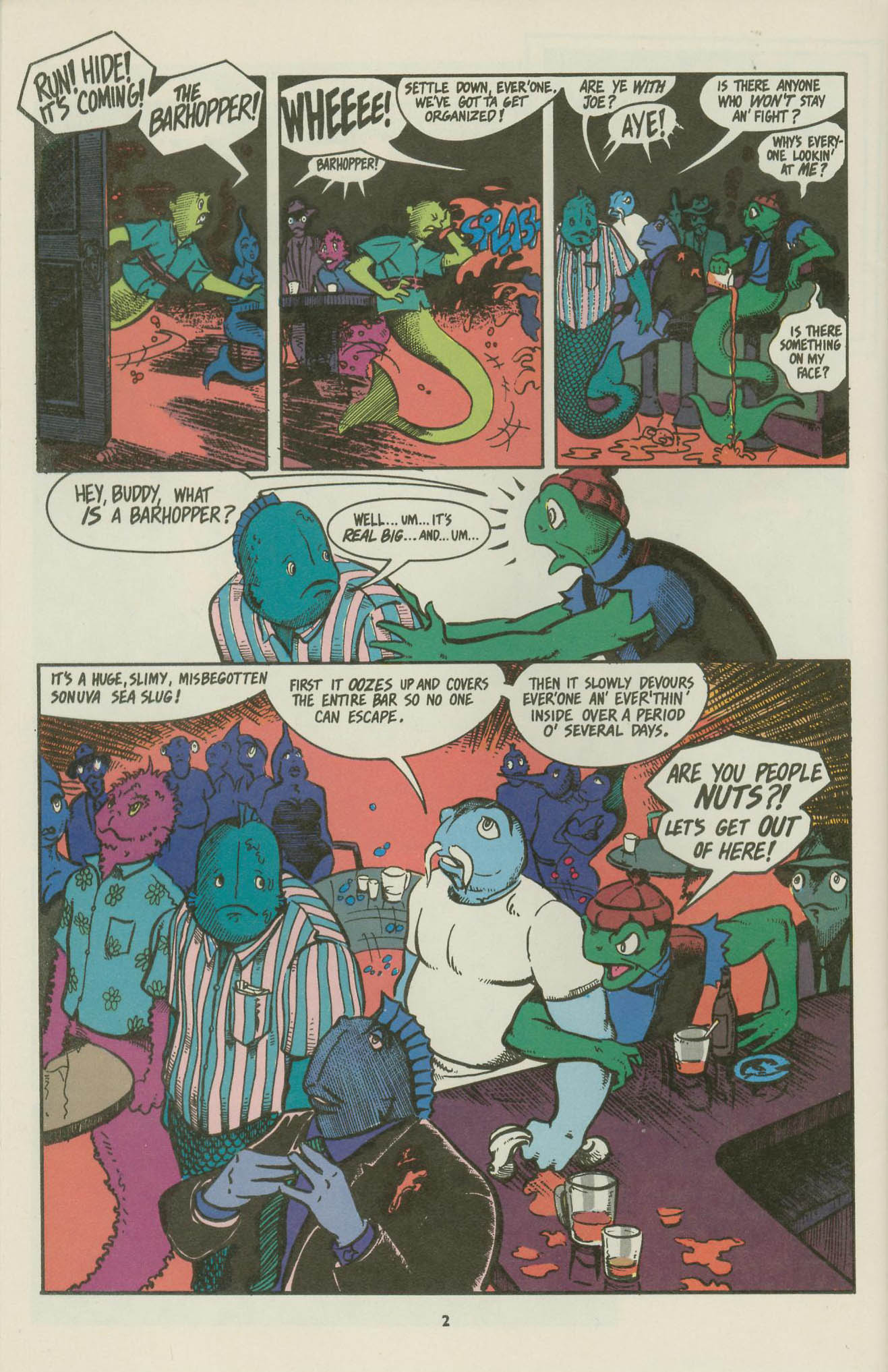 Read online The Fish Police comic -  Issue #13 - 27