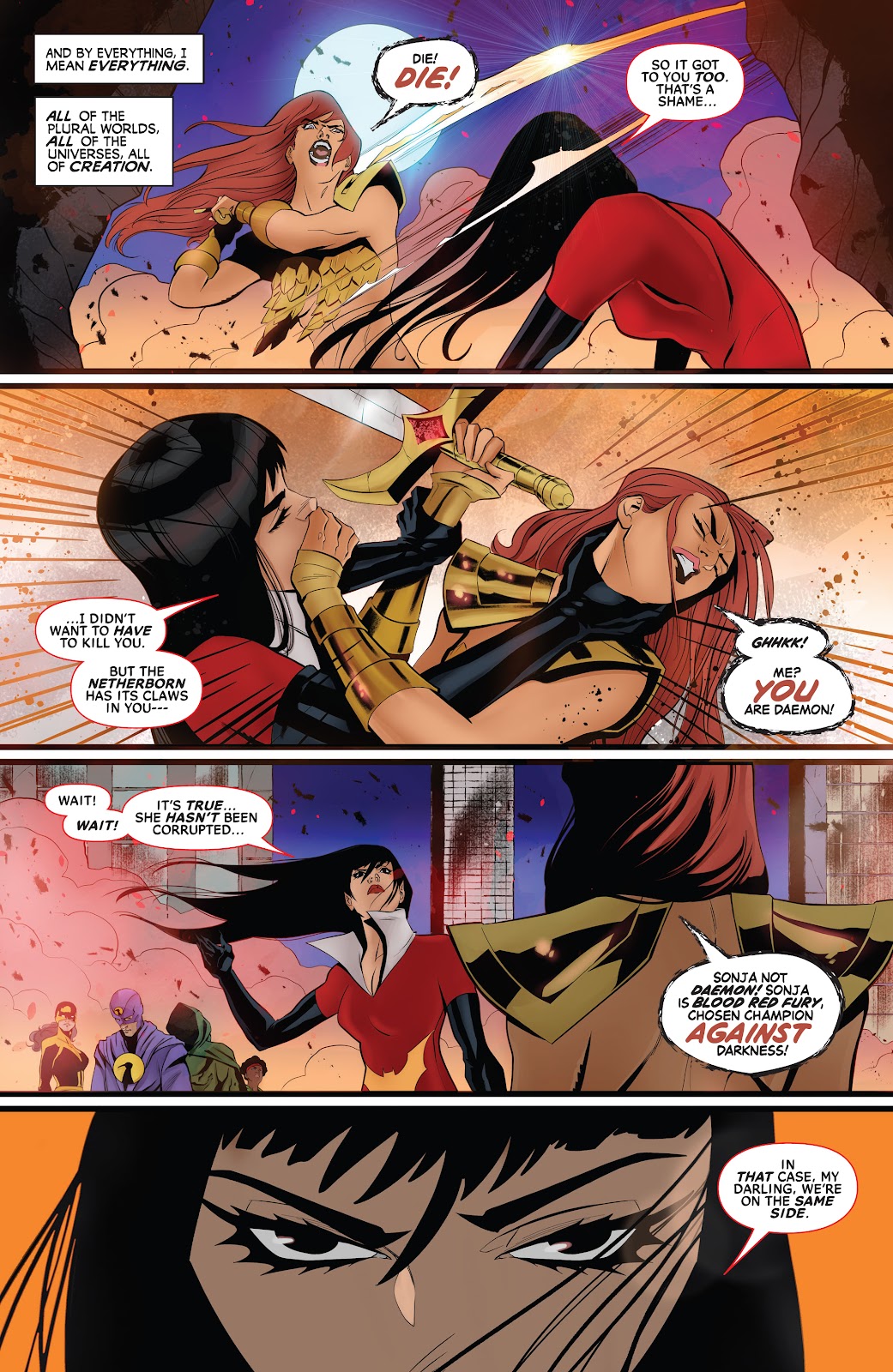 Vampirella Vs. Red Sonja issue 5 - Page 8
