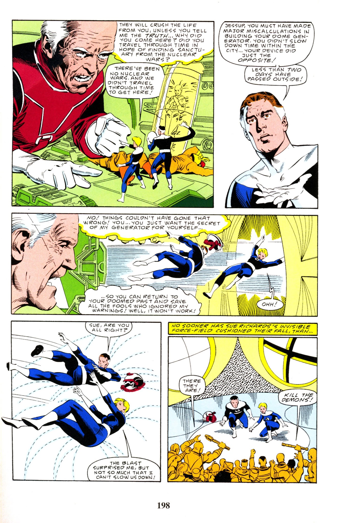 Read online Fantastic Four Visionaries: John Byrne comic -  Issue # TPB 8 - 198