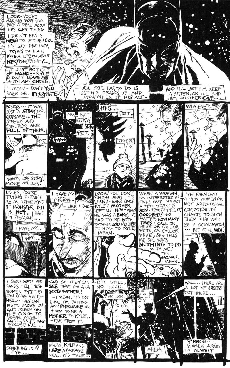 Read online Batman Black and White comic -  Issue #3 - 35