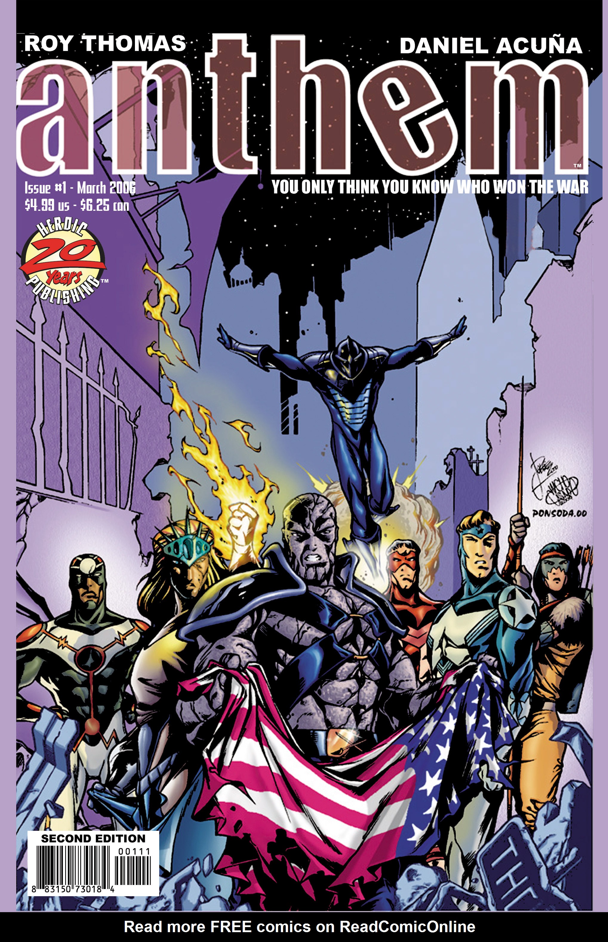 Read online Anthem (2006) comic -  Issue #1 - 1
