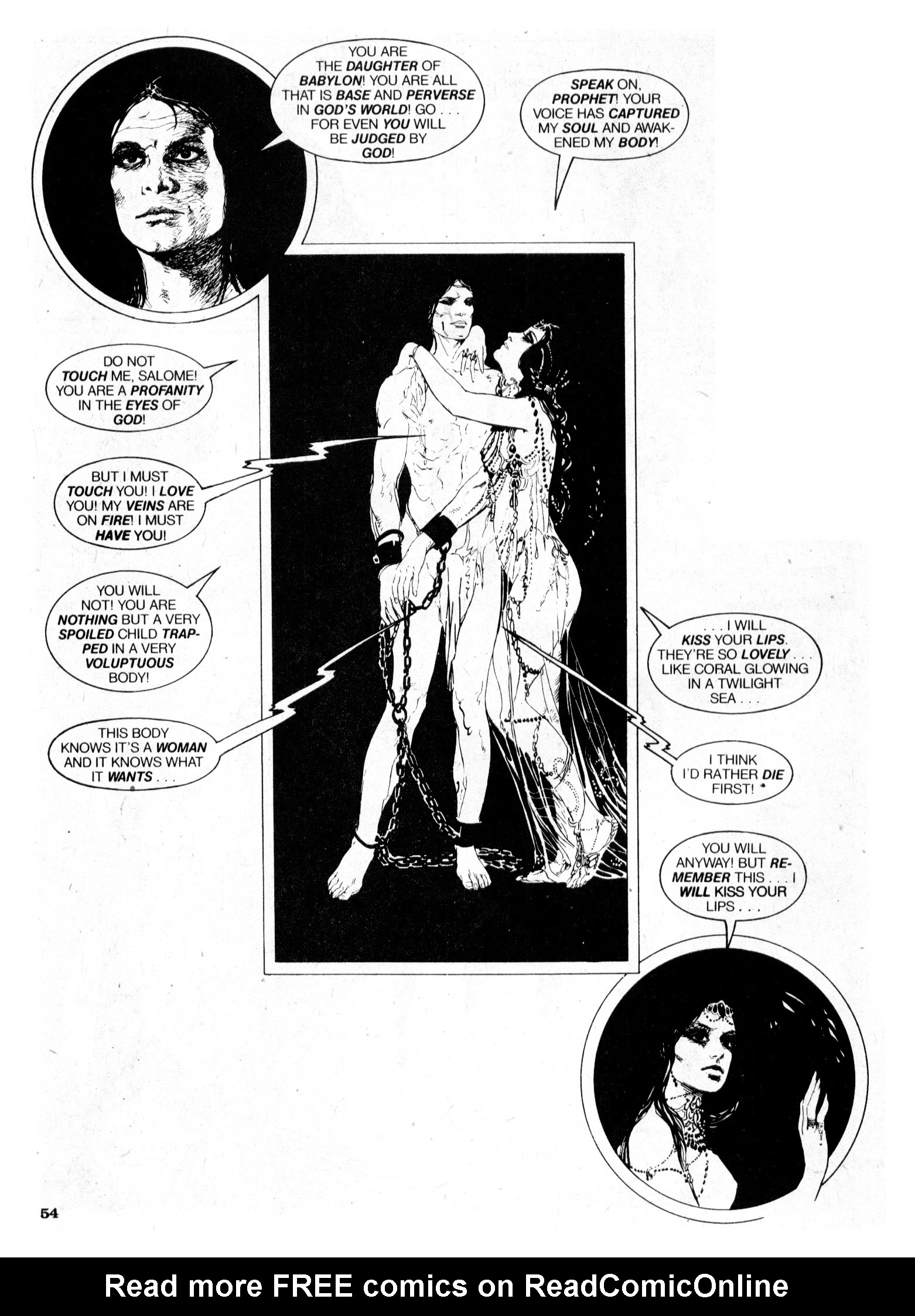 Read online Vampirella (1969) comic -  Issue #99 - 54
