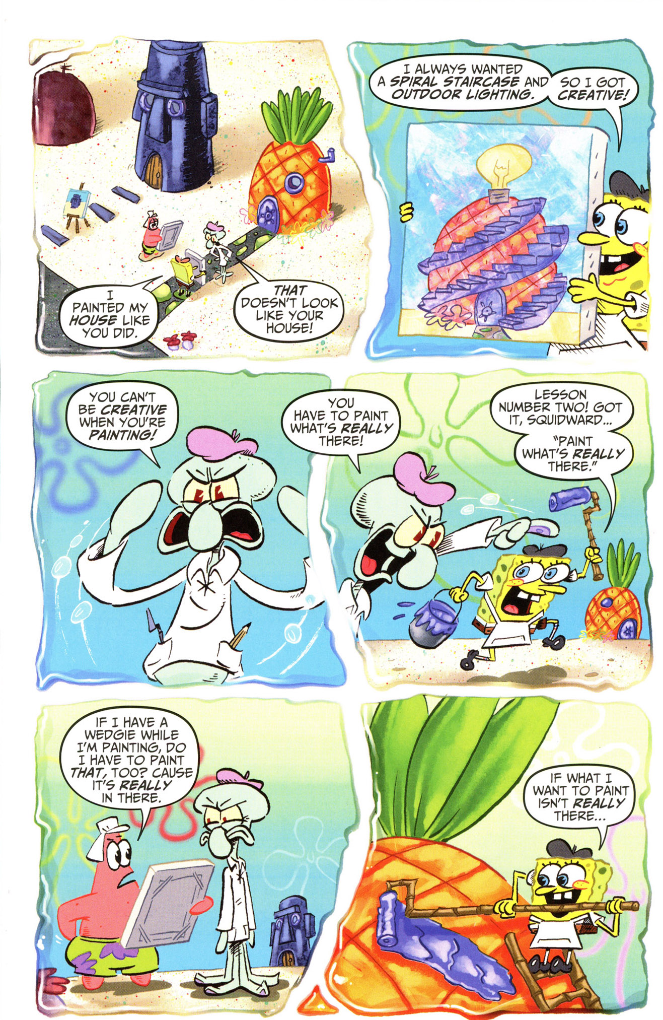Read online Spongebob Freestyle Funnies comic -  Issue # FCBD 2013 - 6