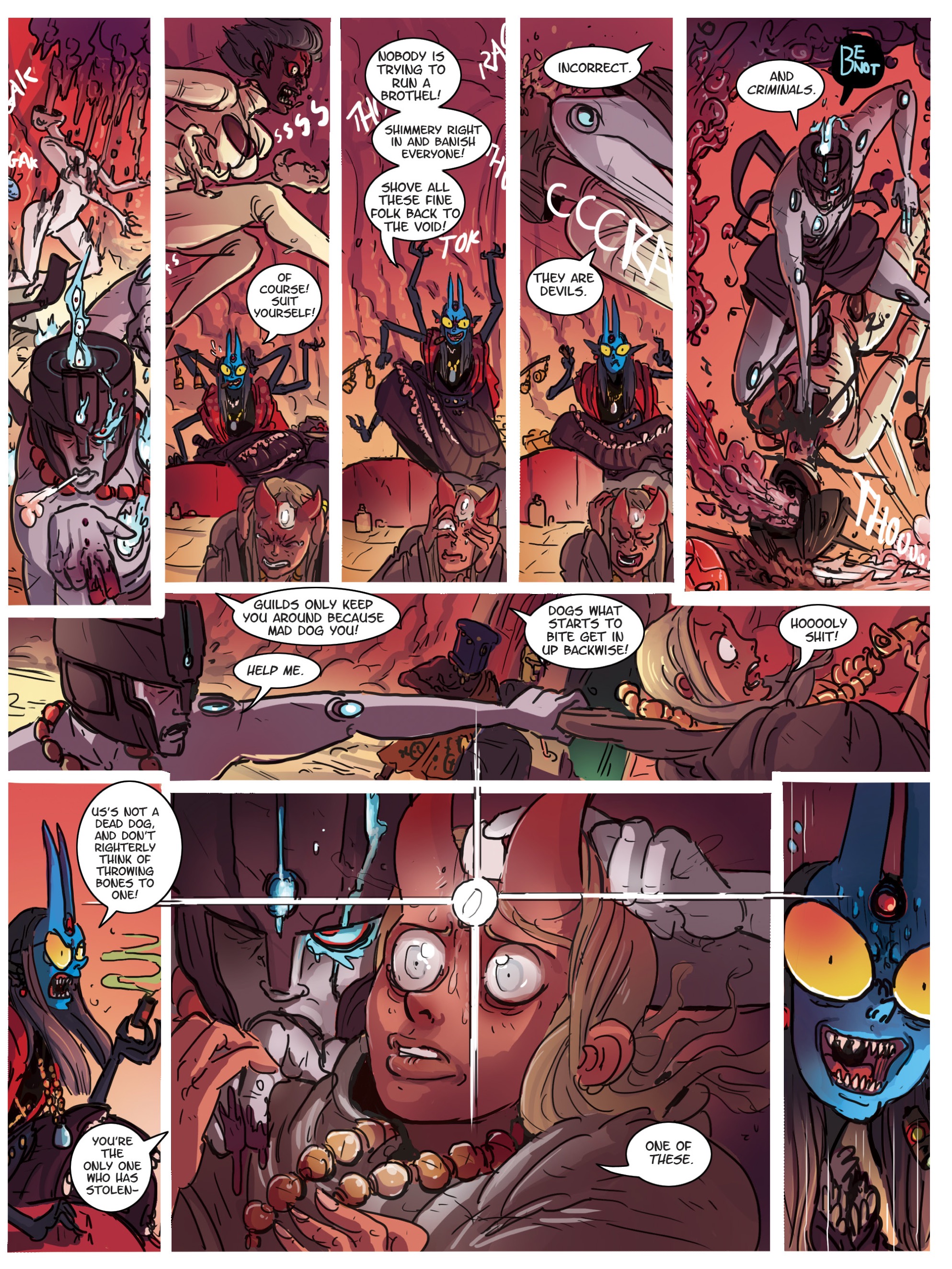 Read online Kill Six Billion Demons comic -  Issue # Full - 49