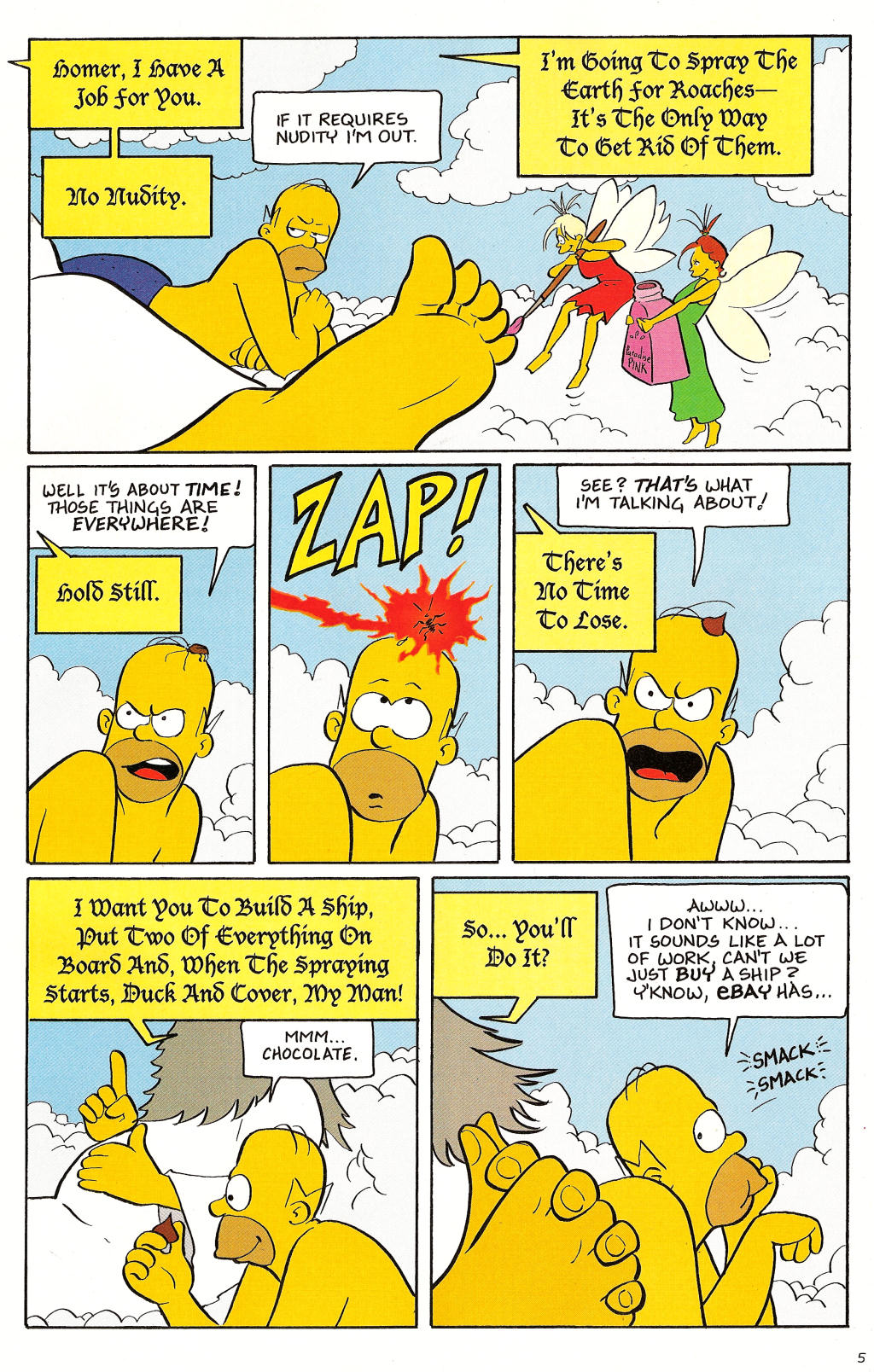 Read online Treehouse of Horror comic -  Issue #12 - 7