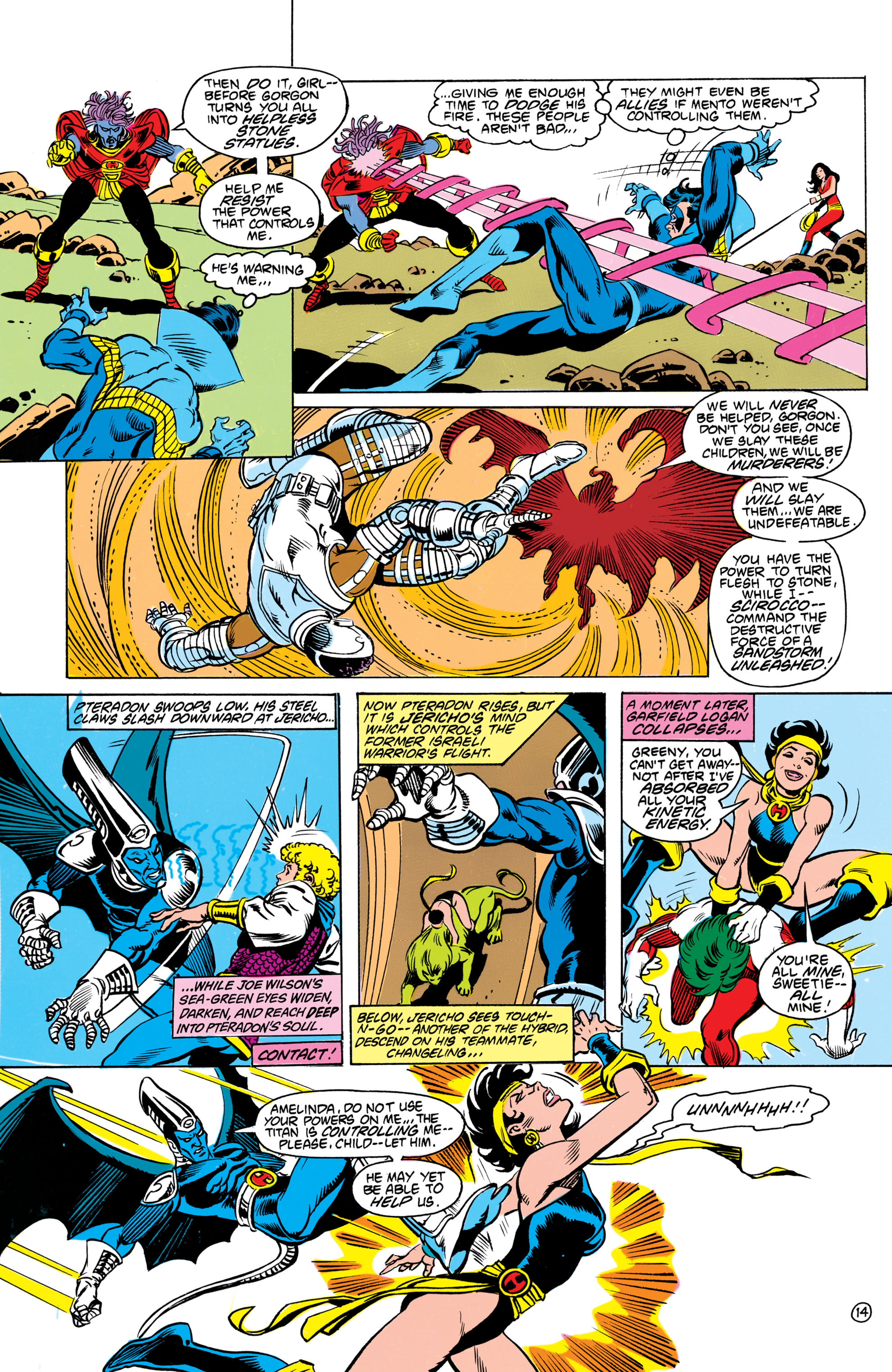 Read online The New Teen Titans (1984) comic -  Issue #34 - 15