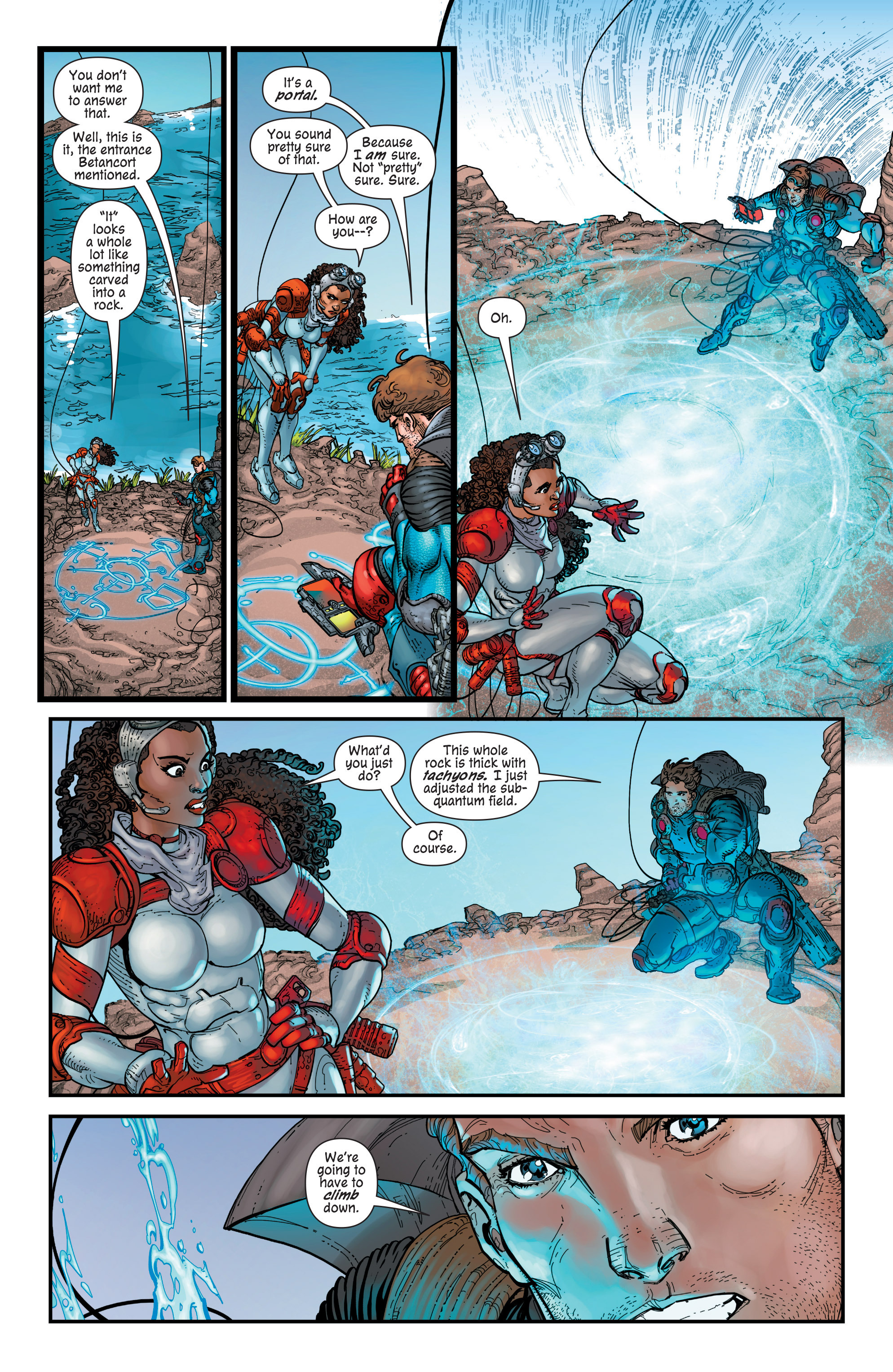Read online The Infinite Adventures of Jonas Quantum comic -  Issue #5 - 22