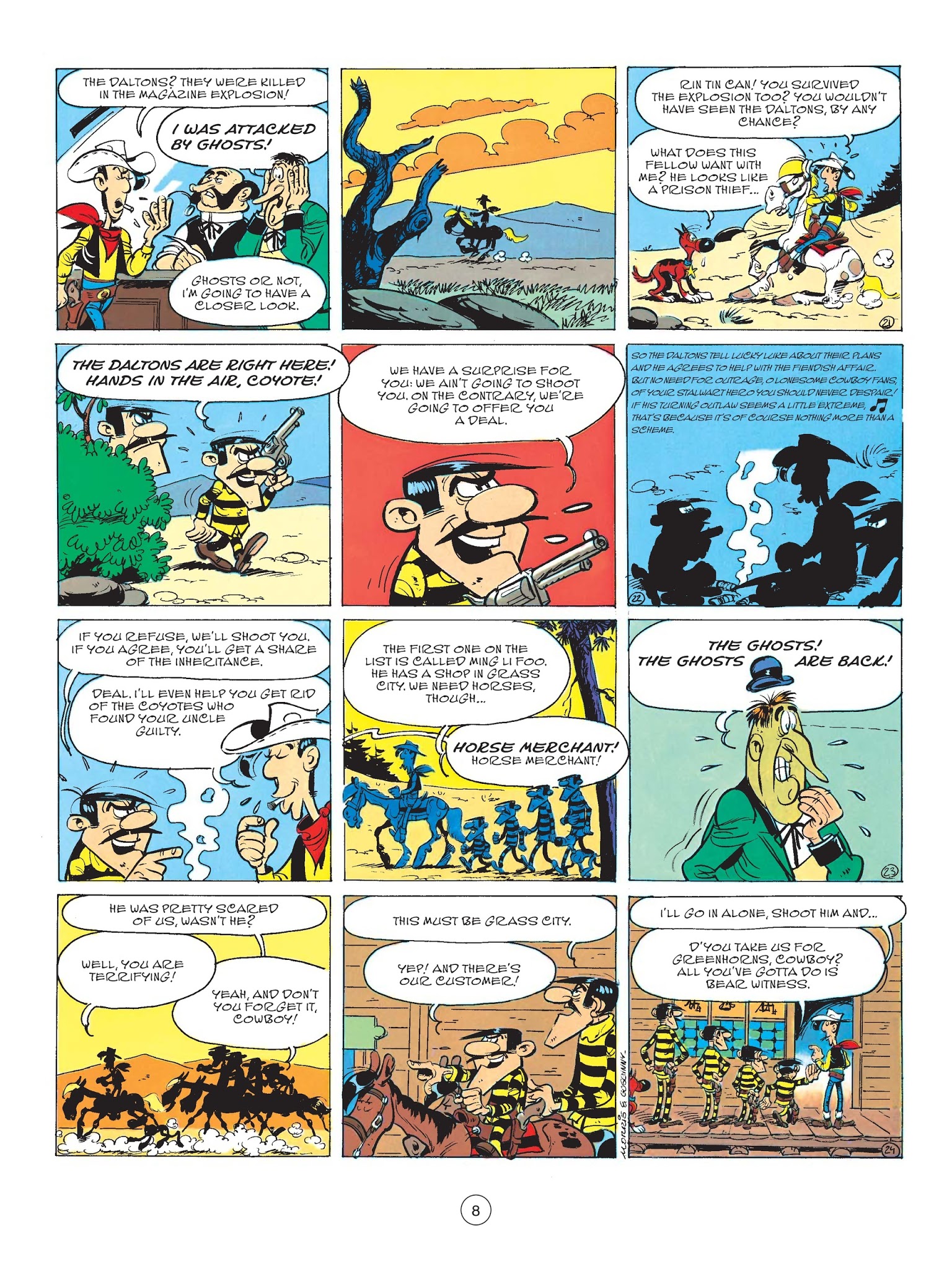 Read online A Lucky Luke Adventure comic -  Issue #60 - 10