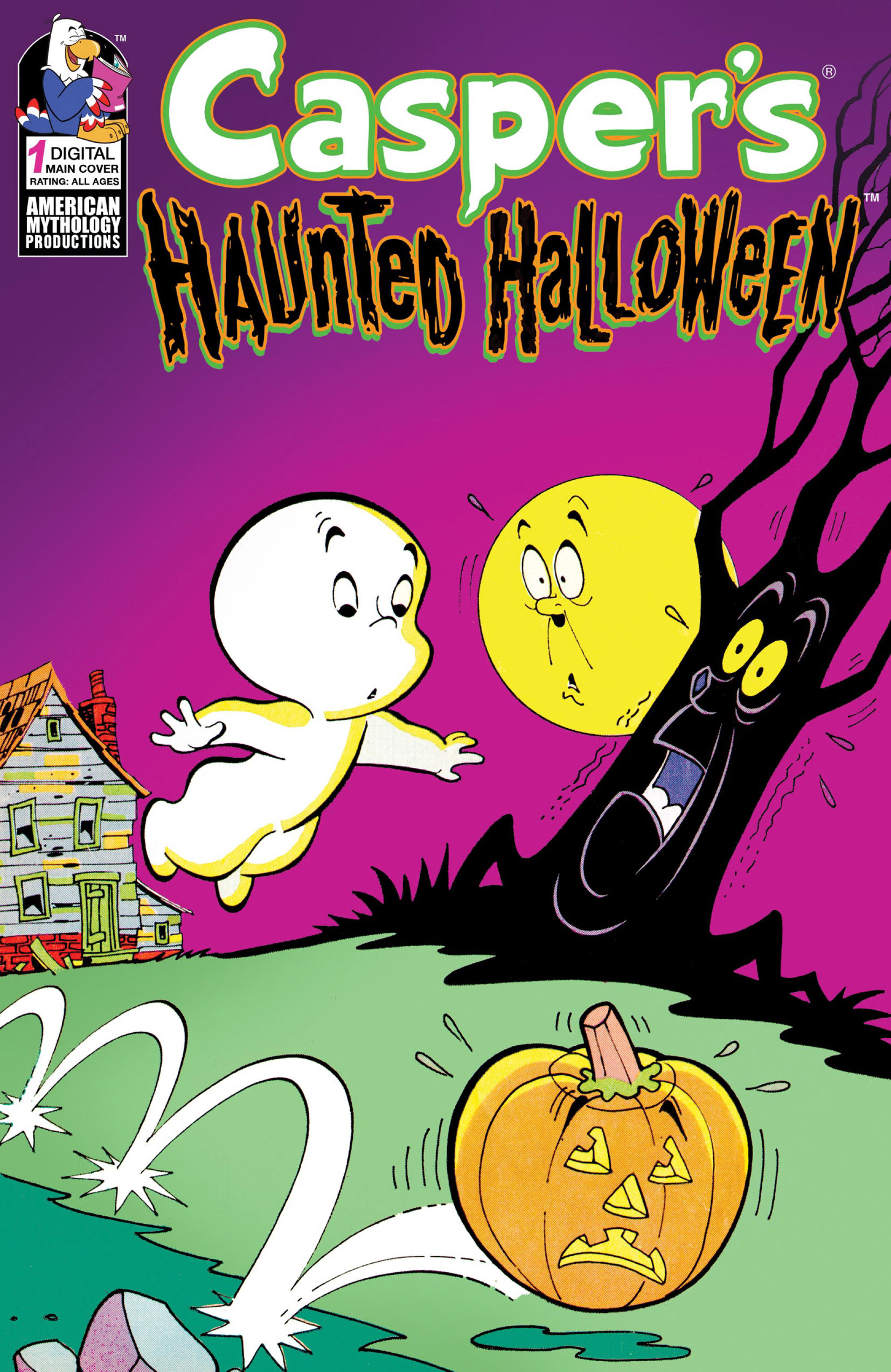 Read online Casper's Haunted Halloween comic -  Issue # Full - 1