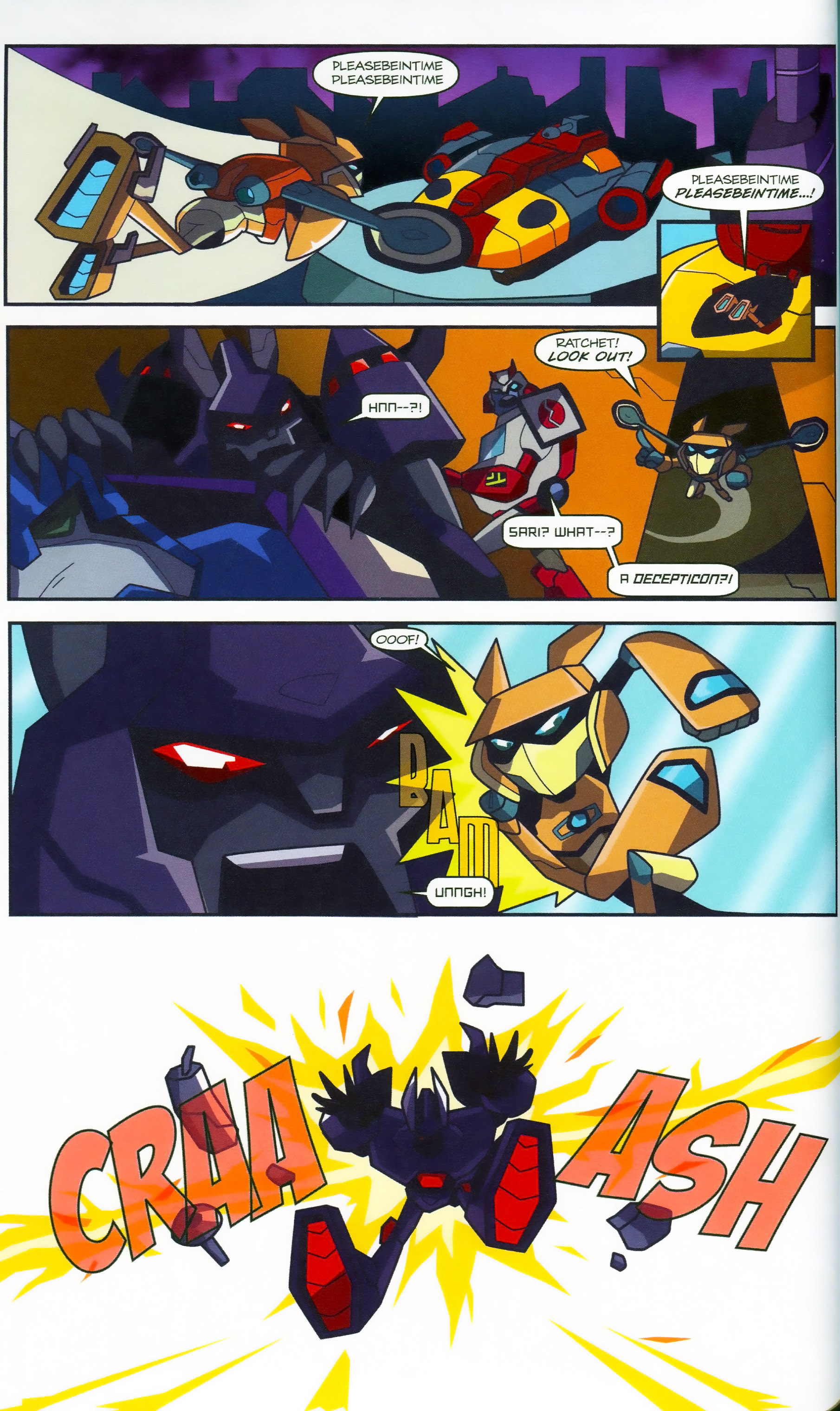 Read online Transformers Animated – Trial and Error comic -  Issue # Full - 54