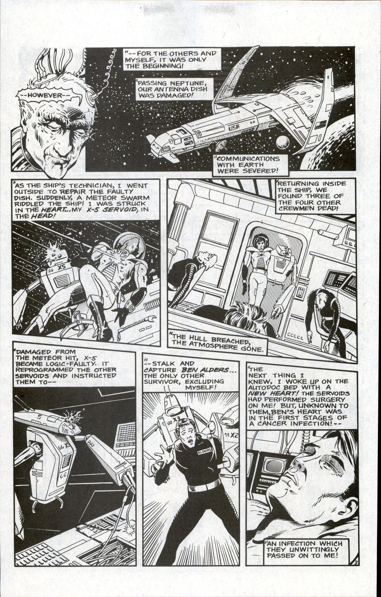 Read online The Survivors (1986) comic -  Issue #1 - 5