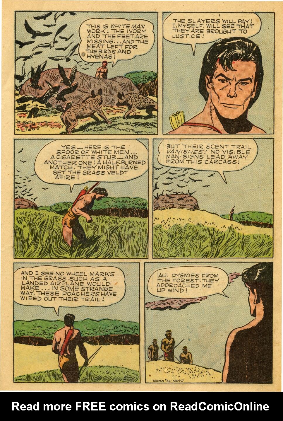 Read online Tarzan (1948) comic -  Issue #48 - 11