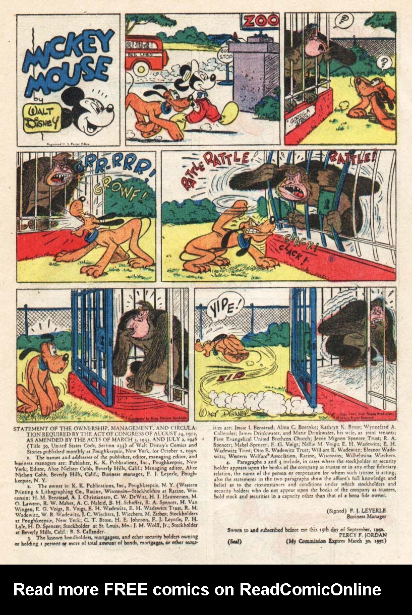 Walt Disney's Comics and Stories issue 123 - Page 29