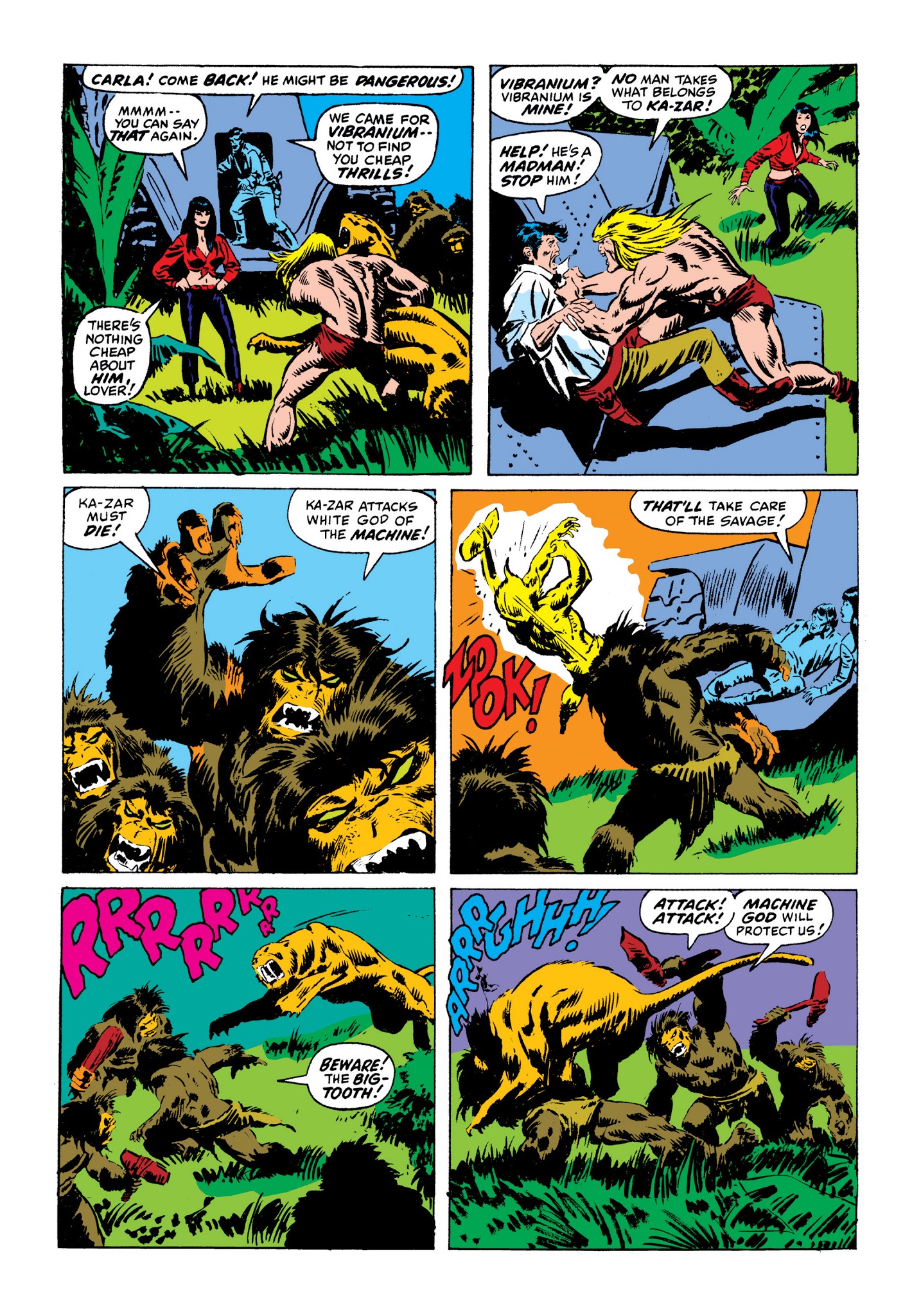 Read online Marvel Masterworks: Ka-Zar comic -  Issue # TPB 1 - 38