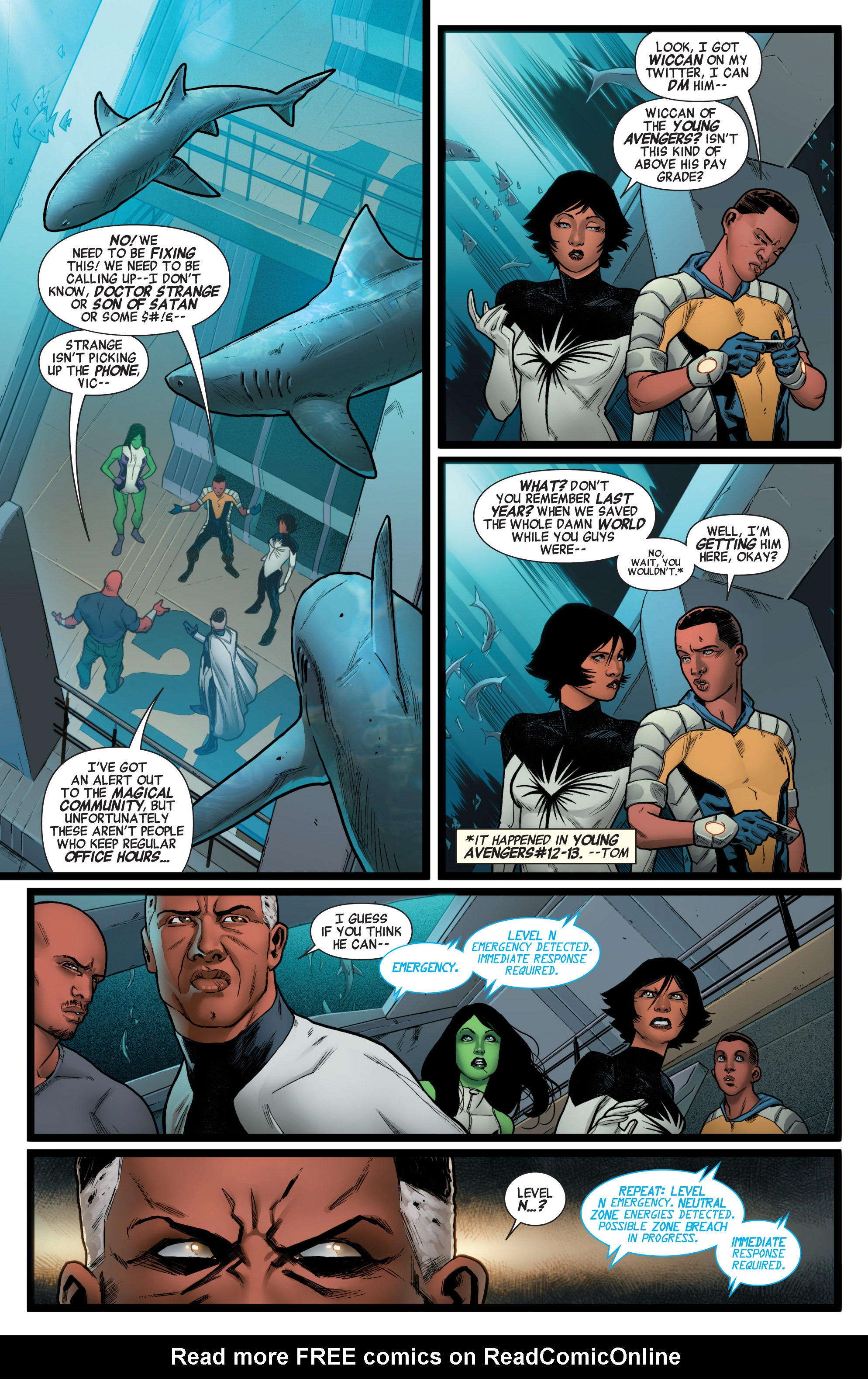 Read online Mighty Avengers comic -  Issue #8 - 5