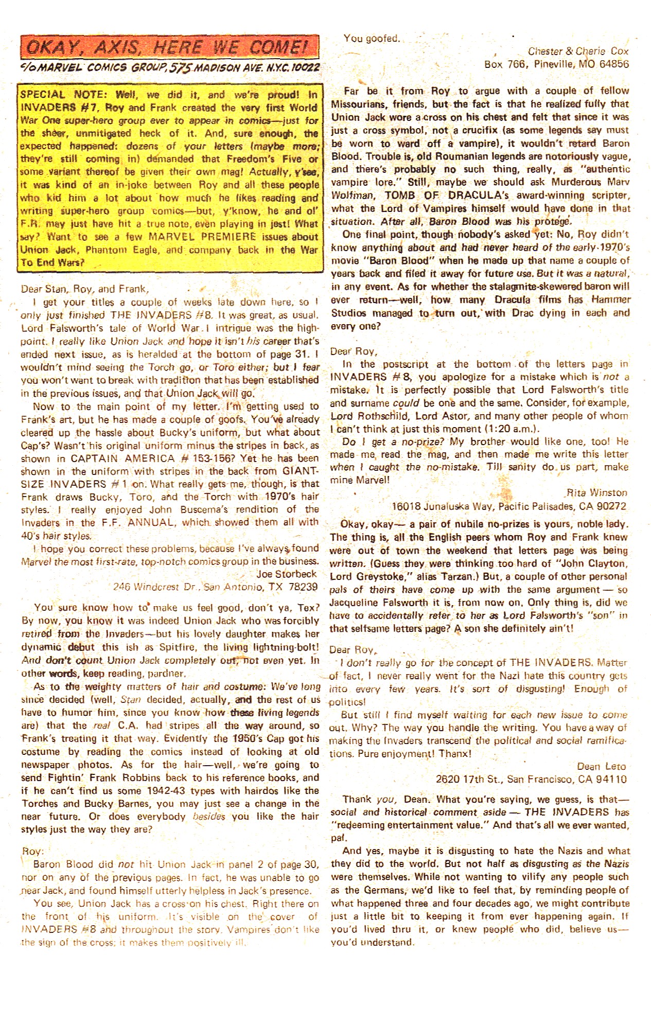 Read online The Invaders (1975) comic -  Issue #13 - 21