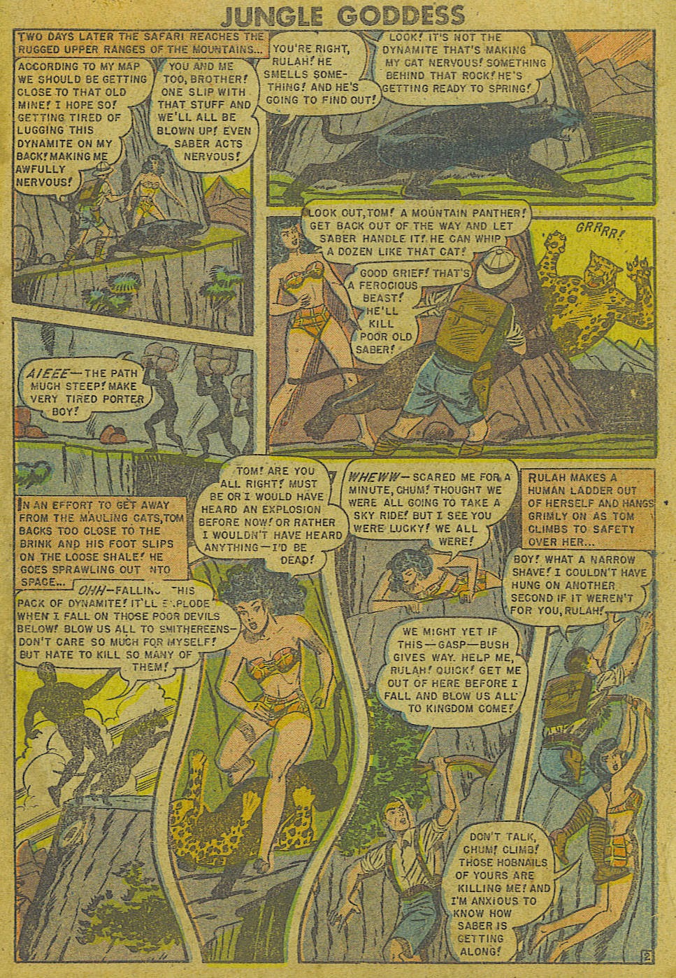 Read online Rulah - Jungle Goddess comic -  Issue #26 - 2
