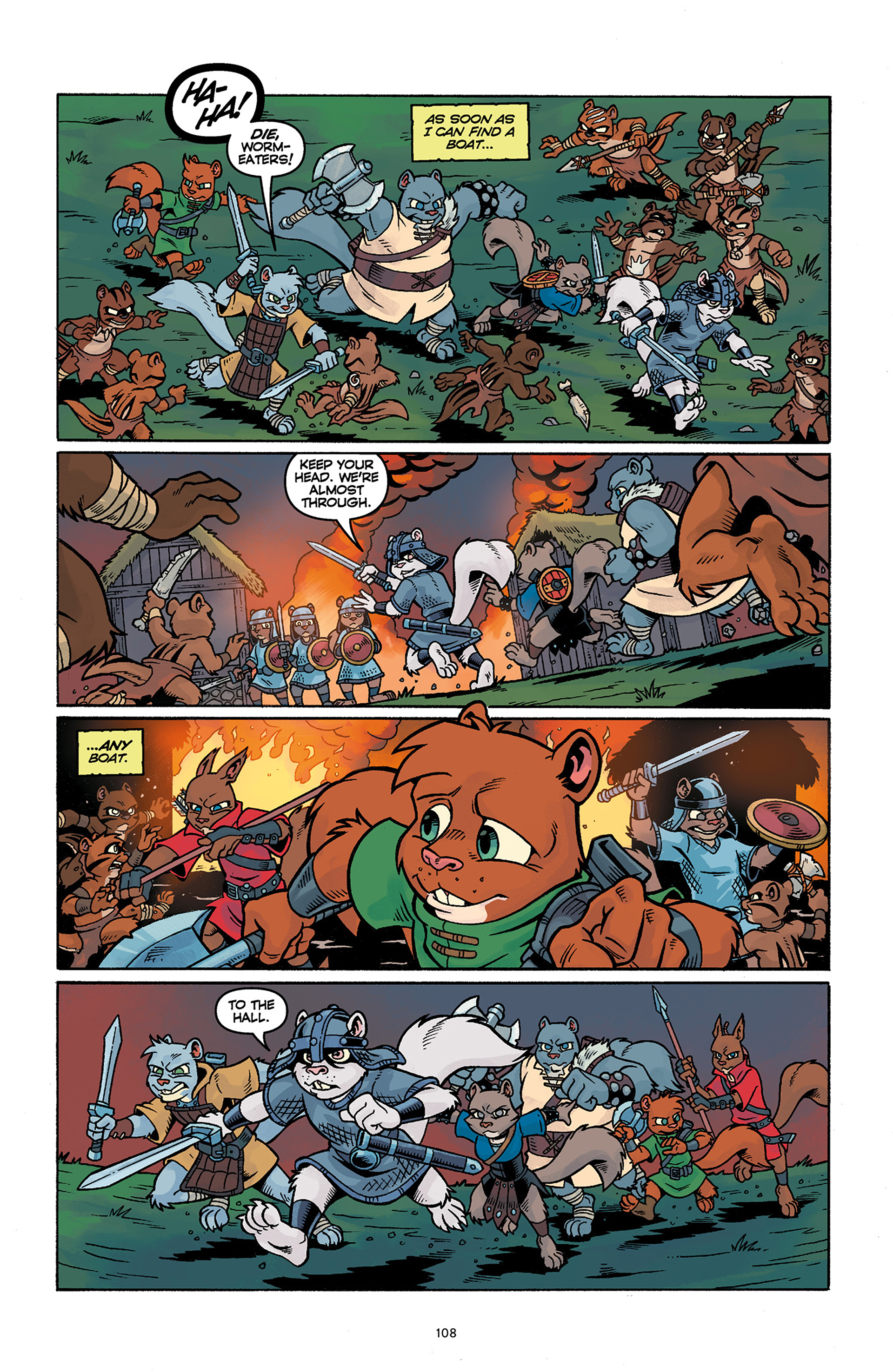 Read online Sons of Ashgard: Ill Met in Elmgard comic -  Issue # TPB (Part 2) - 7