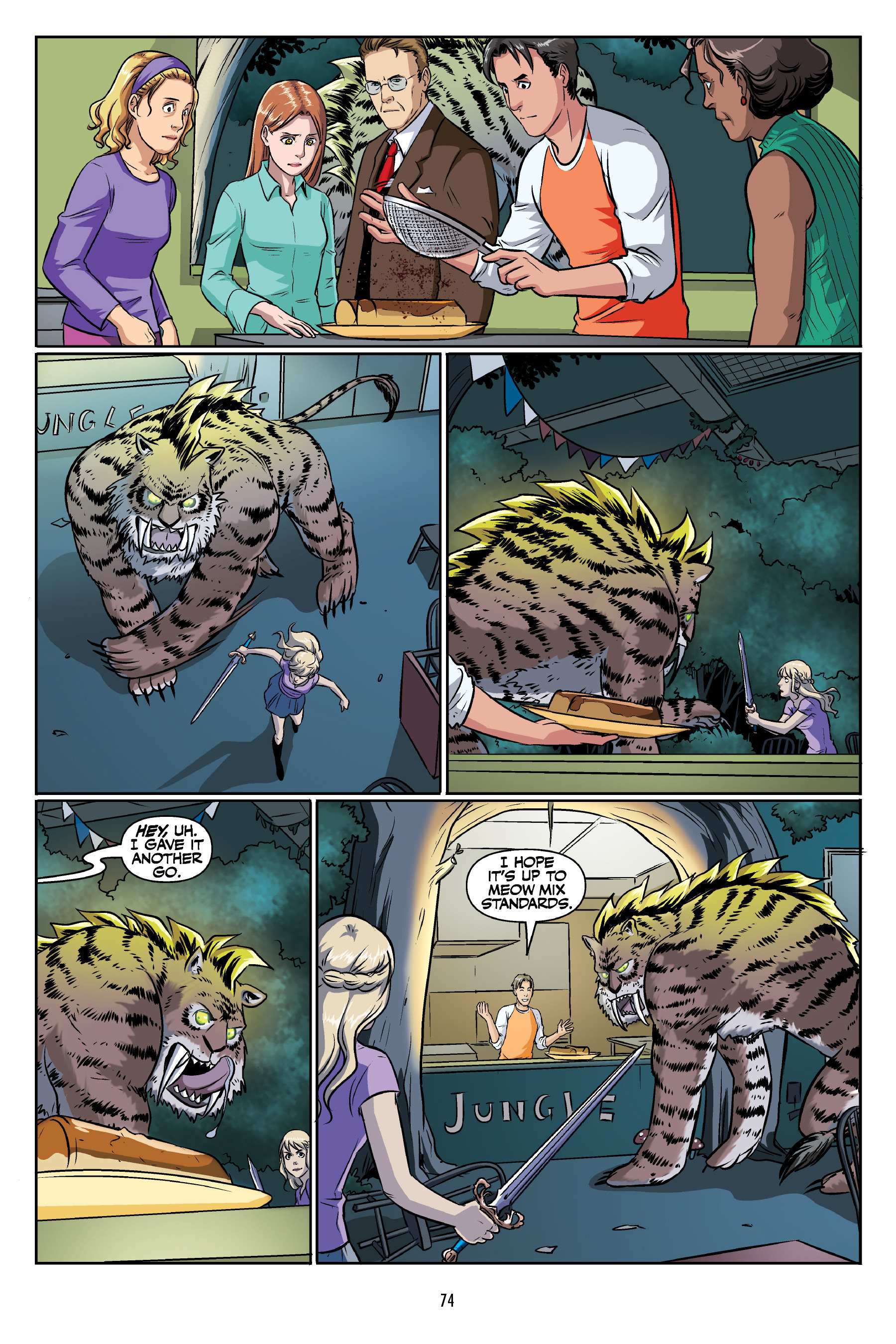 Read online Buffy: The High School Years - Glutton For Punishment comic -  Issue # Full - 74